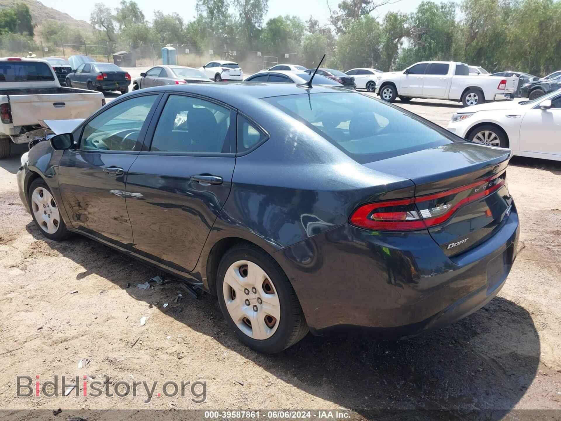 2013 DODGE DART - VIN: 1C3CDFAH3DD296398 - Фото 3