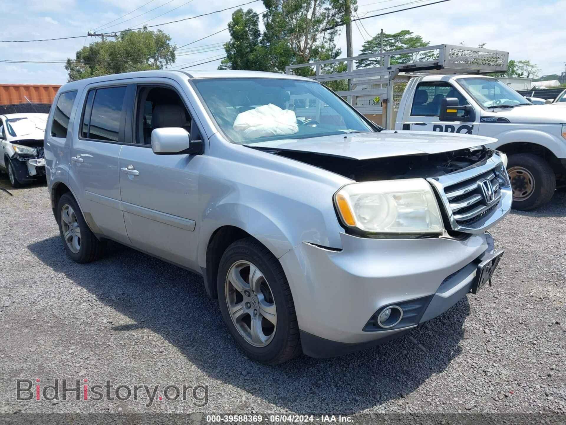 Photo 5FNYF3H50EB014346 - HONDA PILOT 2014