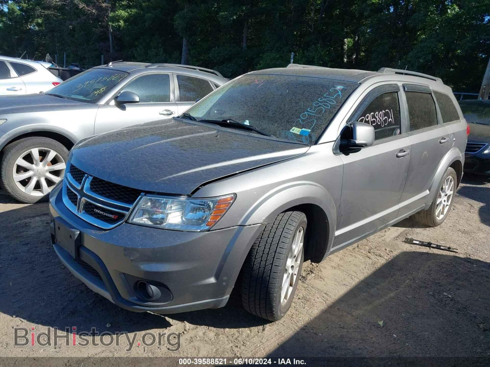 2012 DODGE JOURNEY - VIN: 3C4PDCBB4CT323641 - Фото 2