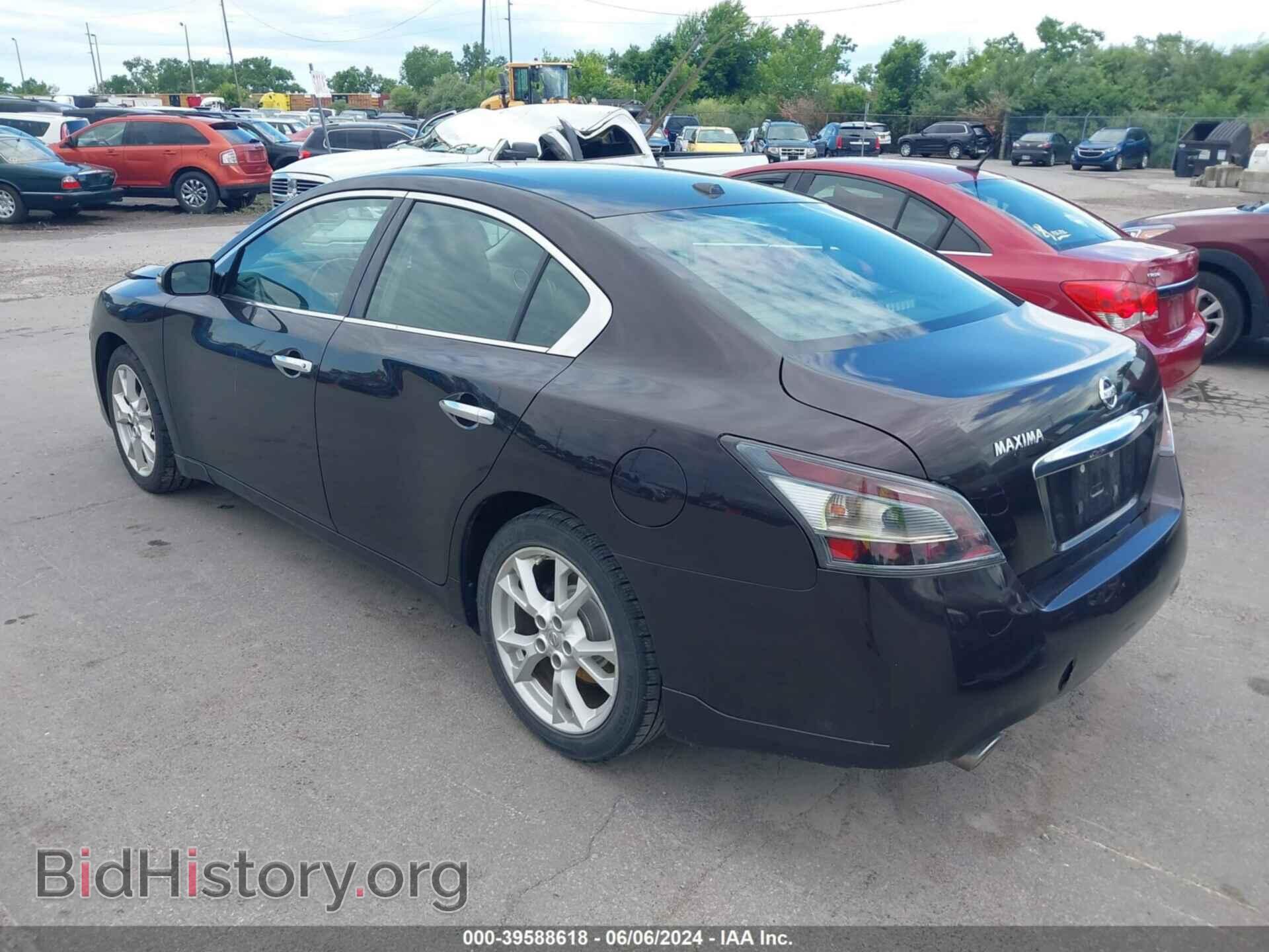 2012 NISSAN MAXIMA - VIN: 1N4AA5AP3CC830507 - Фото 3
