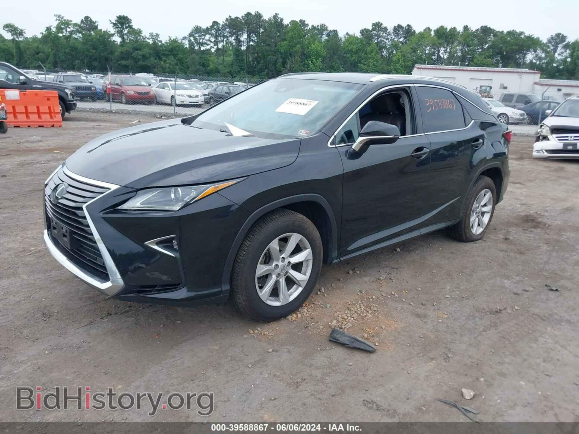 2017 LEXUS RX 350 - VIN: 2T2BZMCA7HC097396 - Фото 2