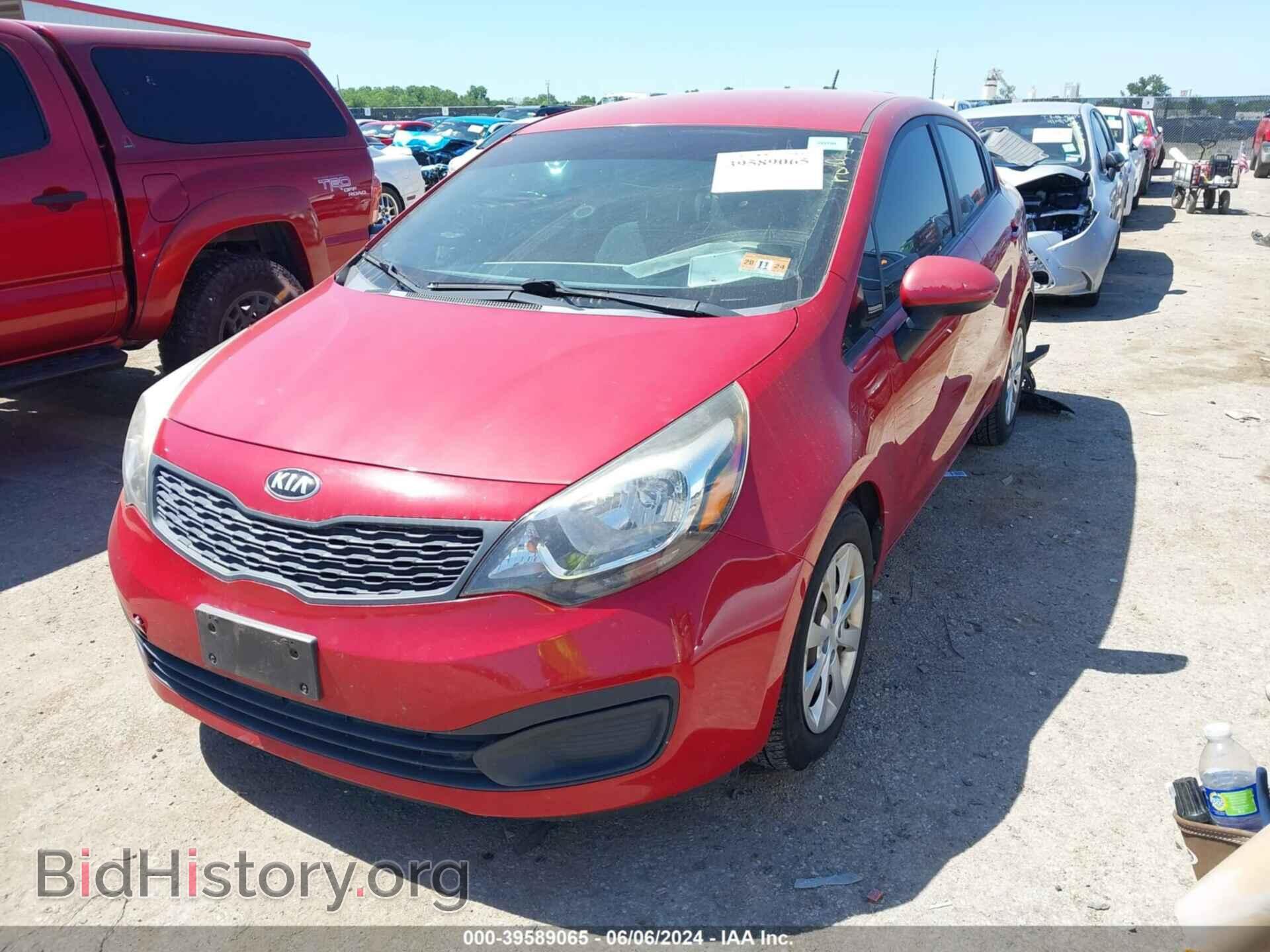 2015 KIA RIO - VIN: KNADM4A36F6483874 - Фото 2
