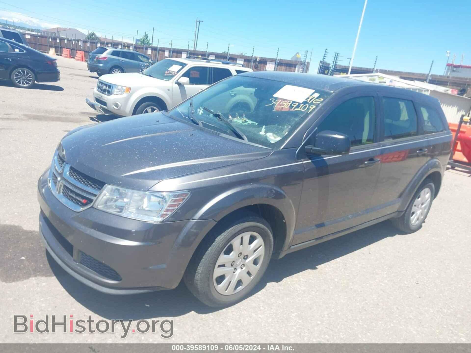 2014 DODGE JOURNEY - VIN: 3C4PDCAB8ET277445 - Фото 2