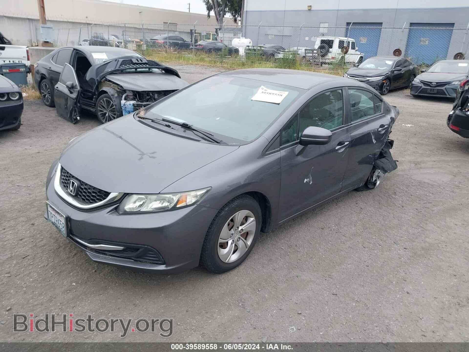 2015 HONDA CIVIC - VIN: 19XFB2F53FE706351 - Фото 2