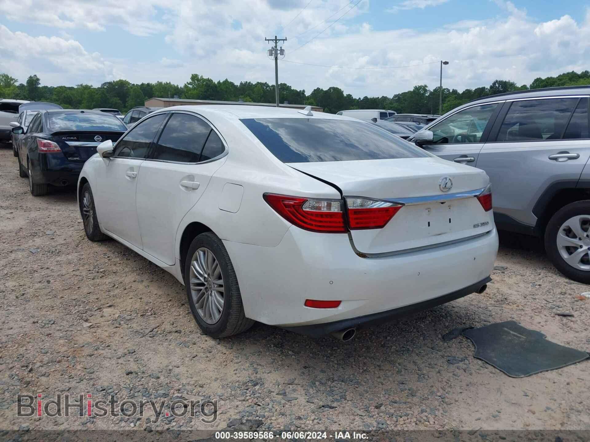 2013 LEXUS ES 350 - VIN: JTHBK1GG3D2073285 - Фото 3