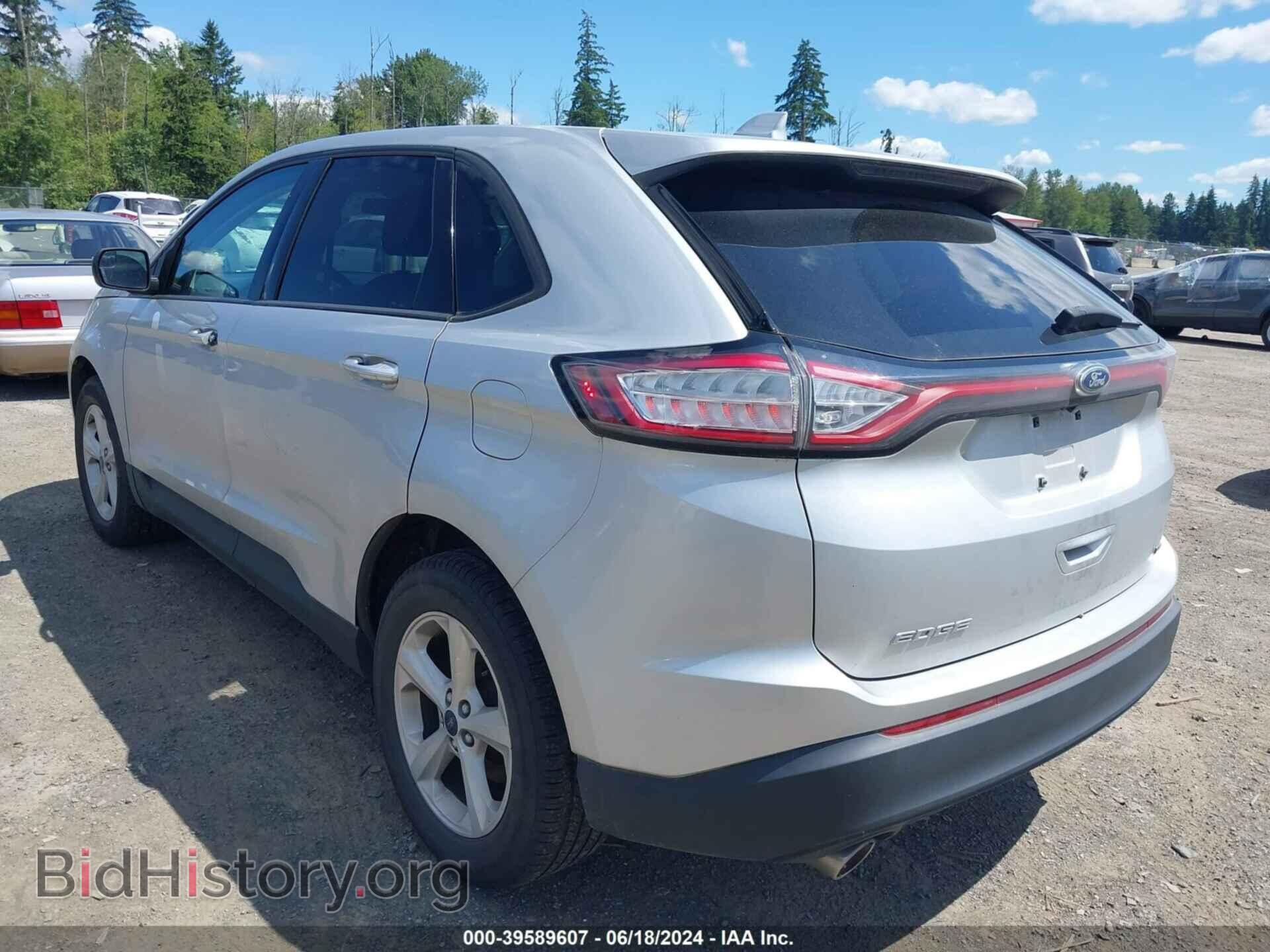 2015 FORD EDGE - VIN: 2FMTK4G86FBC18134 - Фото 3
