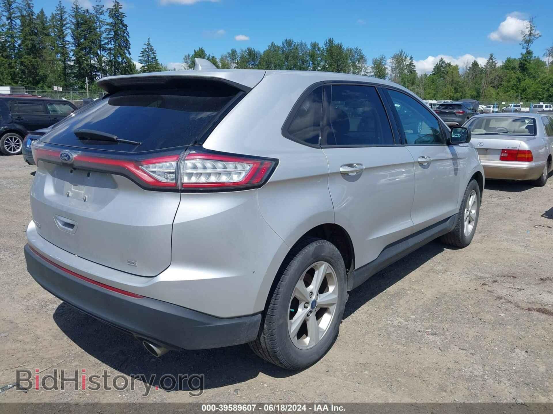 2015 FORD EDGE - VIN: 2FMTK4G86FBC18134 - Фото 4