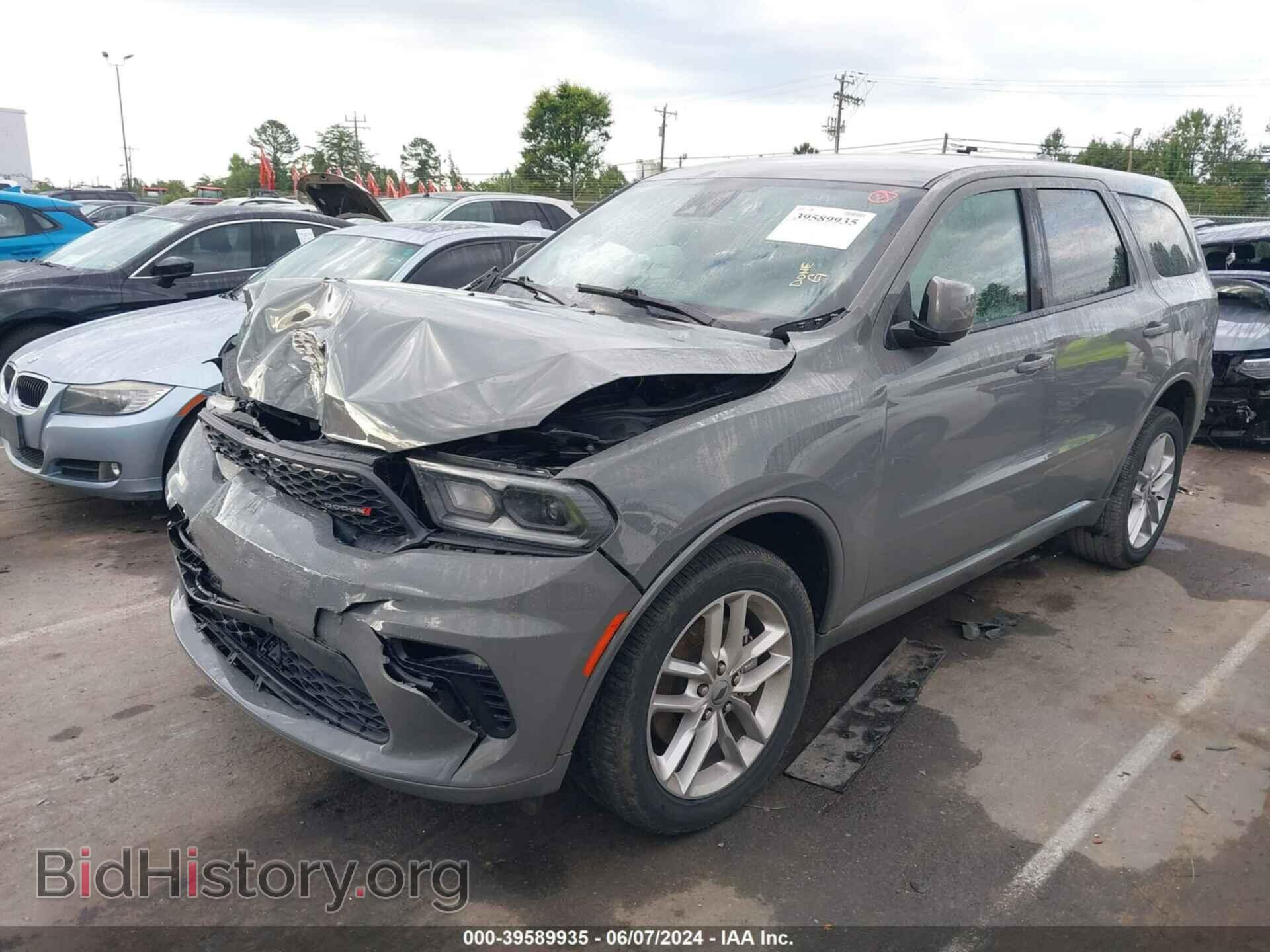 2022 DODGE DURANGO - VIN: 1C4RDJDGXNC183146 - Фото 2