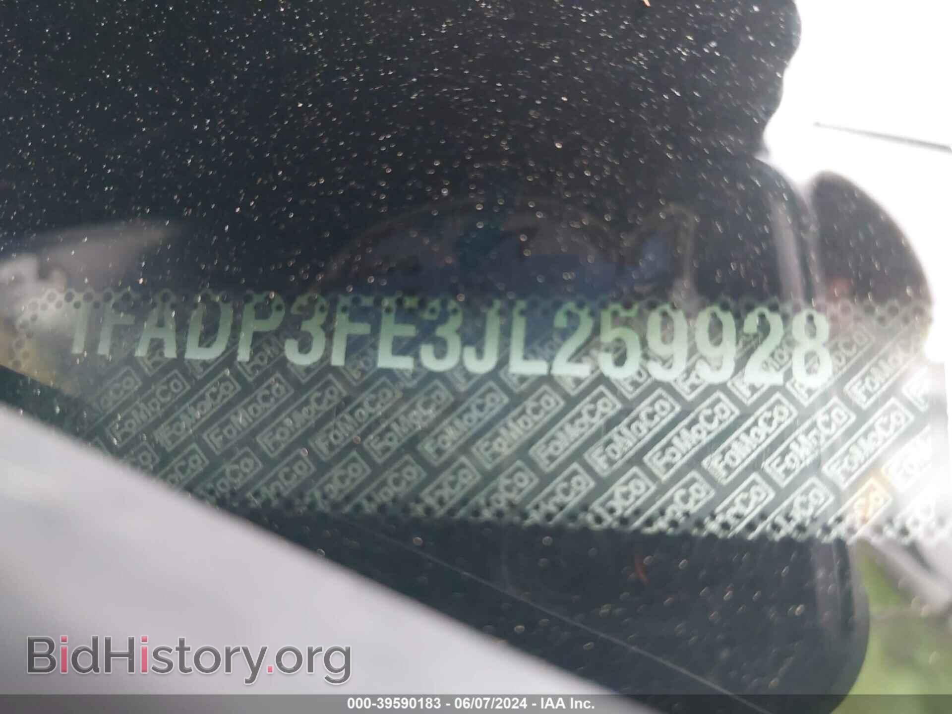 2018 FORD FOCUS - VIN: 1FADP3FE3JL259928 - Photo 9