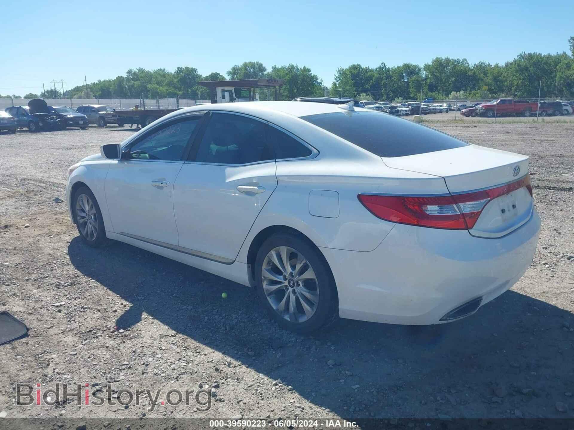 2012 HYUNDAI AZERA - VIN: KMHFG4JG3CA159727 - Фото 3