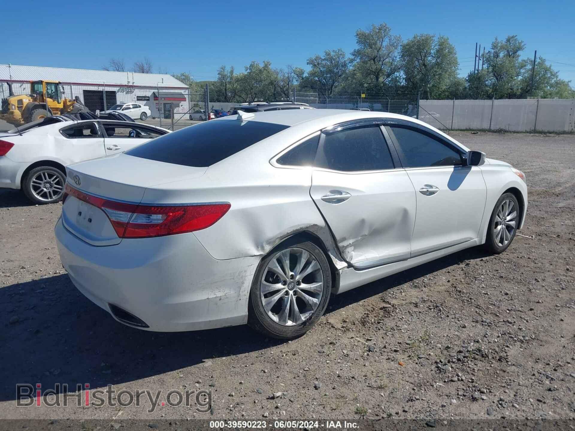 2012 HYUNDAI AZERA - VIN: KMHFG4JG3CA159727 - Фото 4