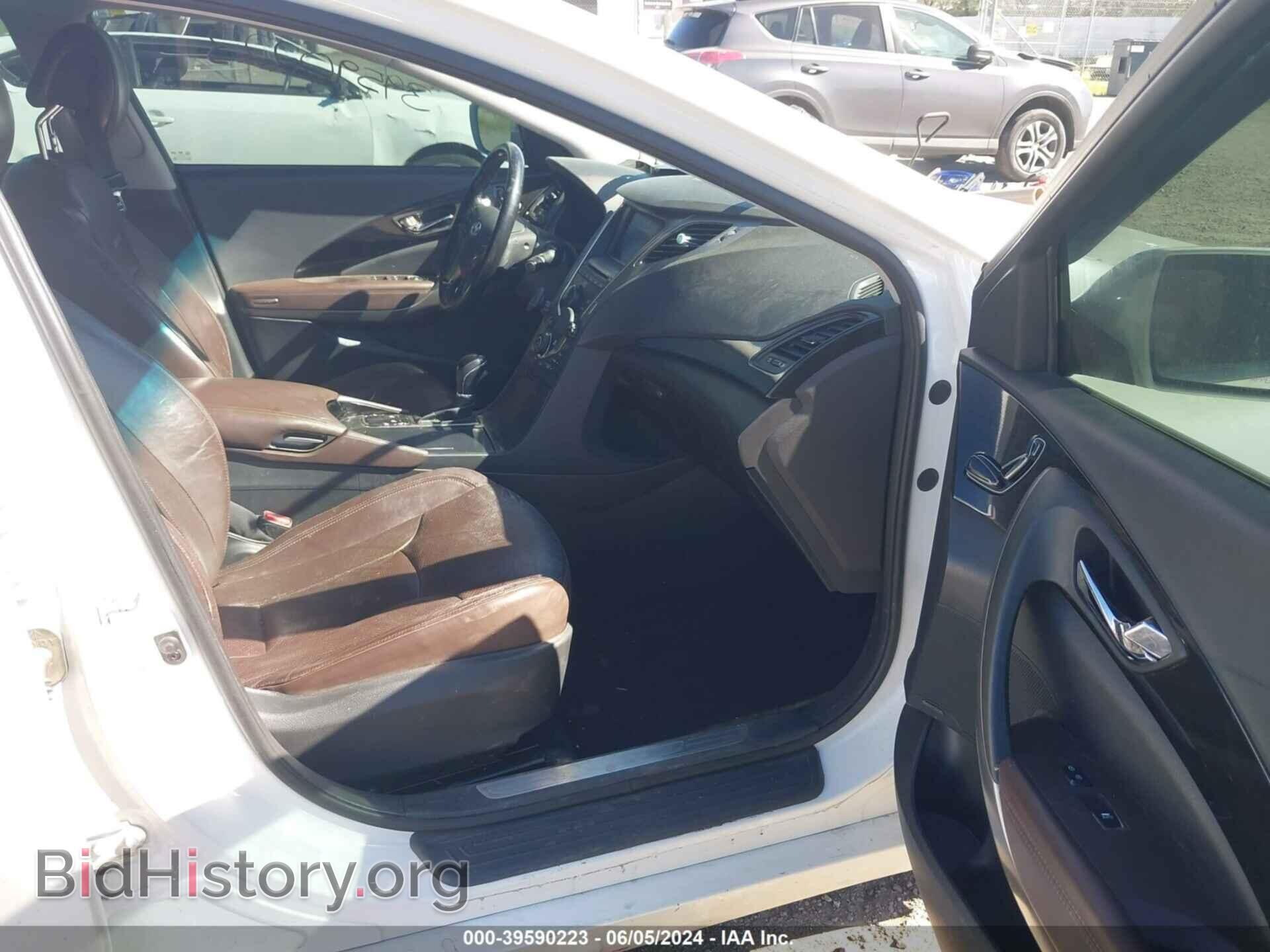 2012 HYUNDAI AZERA - VIN: KMHFG4JG3CA159727 - Фото 5