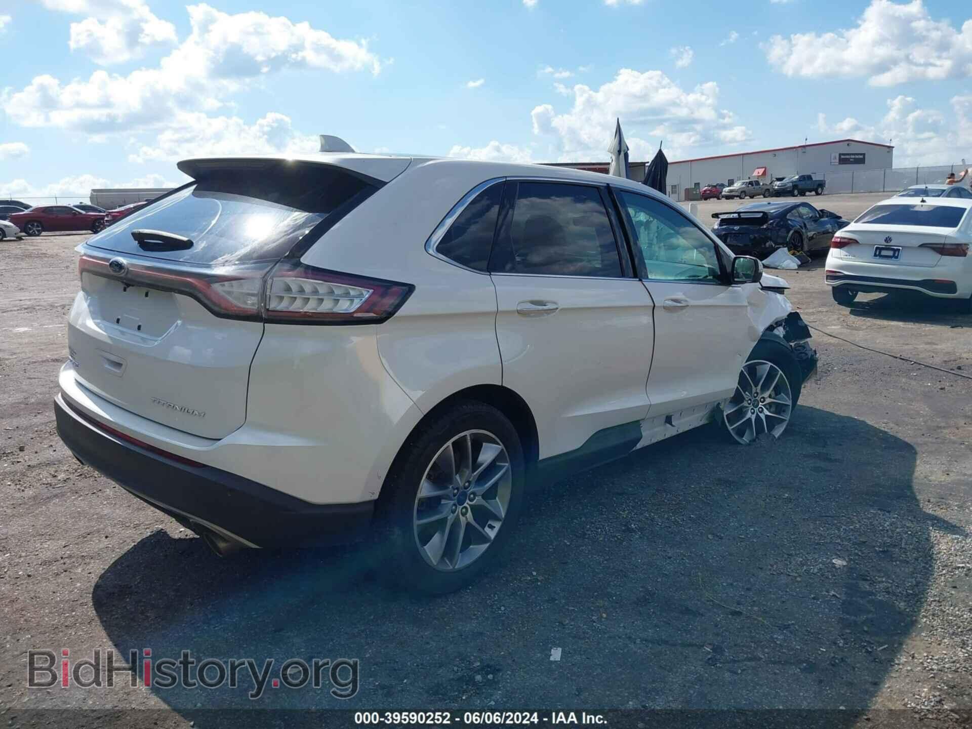 2015 FORD EDGE - VIN: 2FMTK3K8XFBB89285 - Фото 4