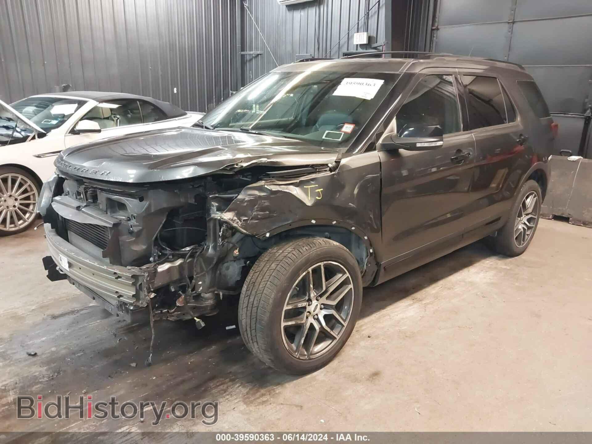 2018 FORD EXPLORER - VIN: 1FM5K8GT3JGB25755 - Фото 2