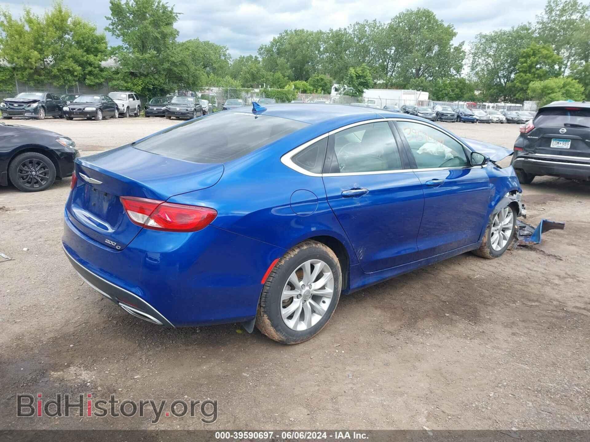 2015 CHRYSLER 200 - VIN: 1C3CCCCGXFN653899 - Фото 4
