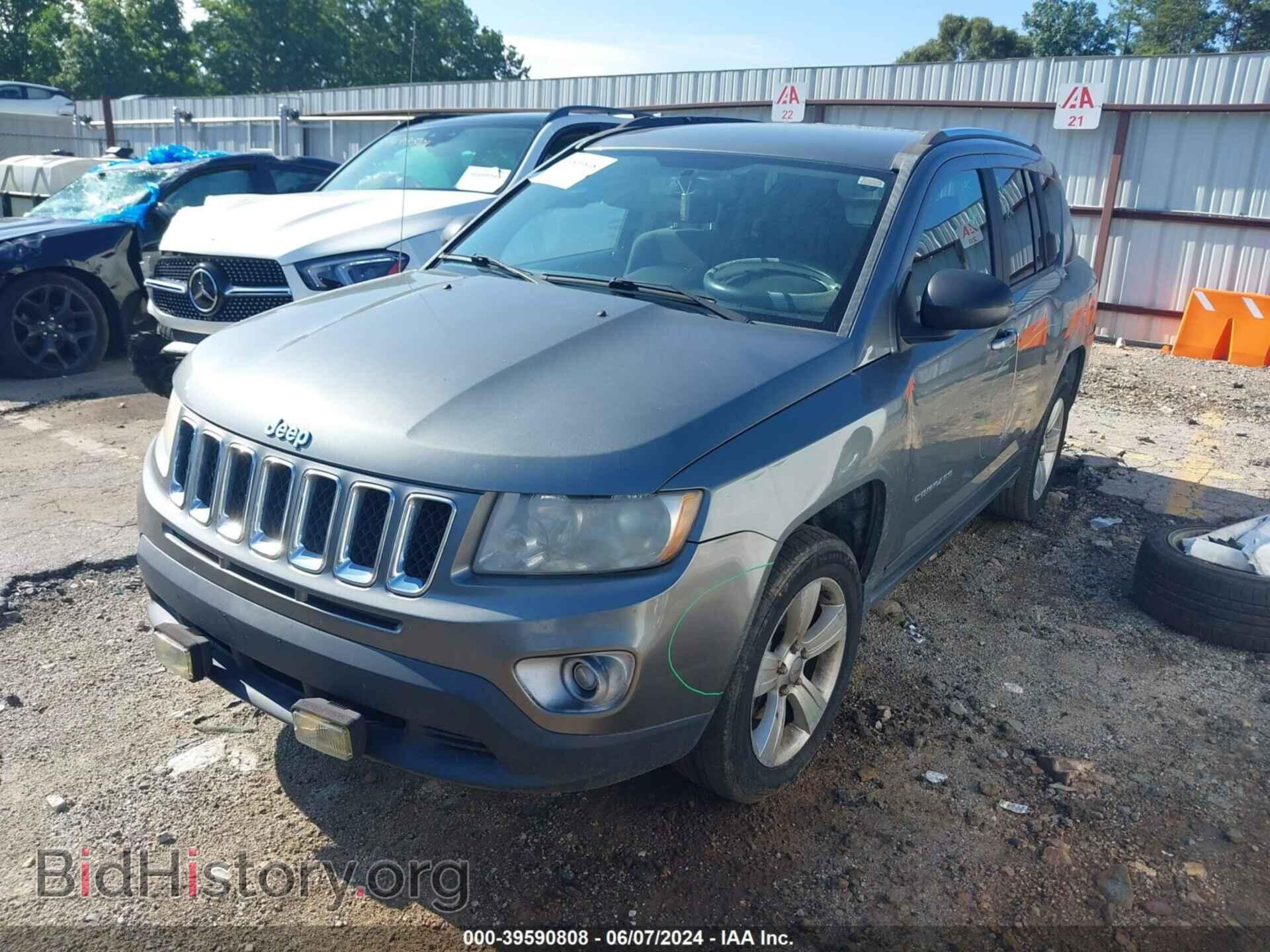2013 JEEP COMPASS - VIN: 1C4NJCEB1DD251316 - Фото 2