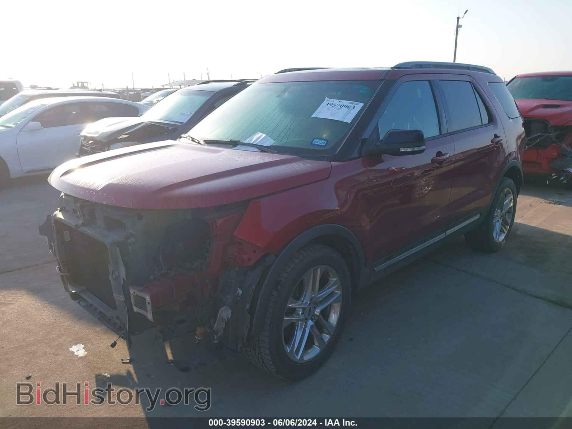 2016 FORD EXPLORER - VIN: 1FM5K8D83GGB93627 - Фото 2