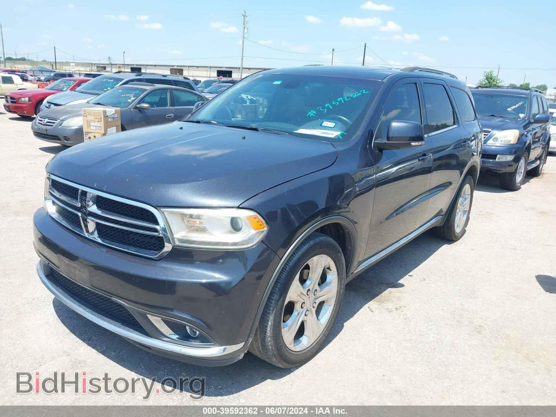 2014 DODGE DURANGO - VIN: 1C4RDHDG9EC972459 - Photo 2