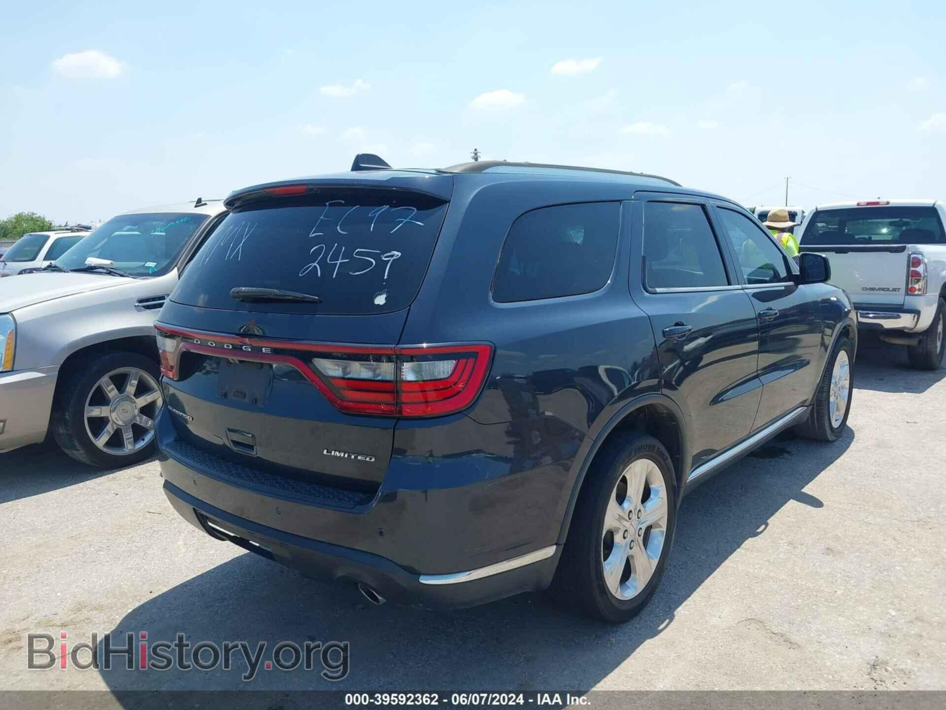 2014 DODGE DURANGO - VIN: 1C4RDHDG9EC972459 - Photo 4