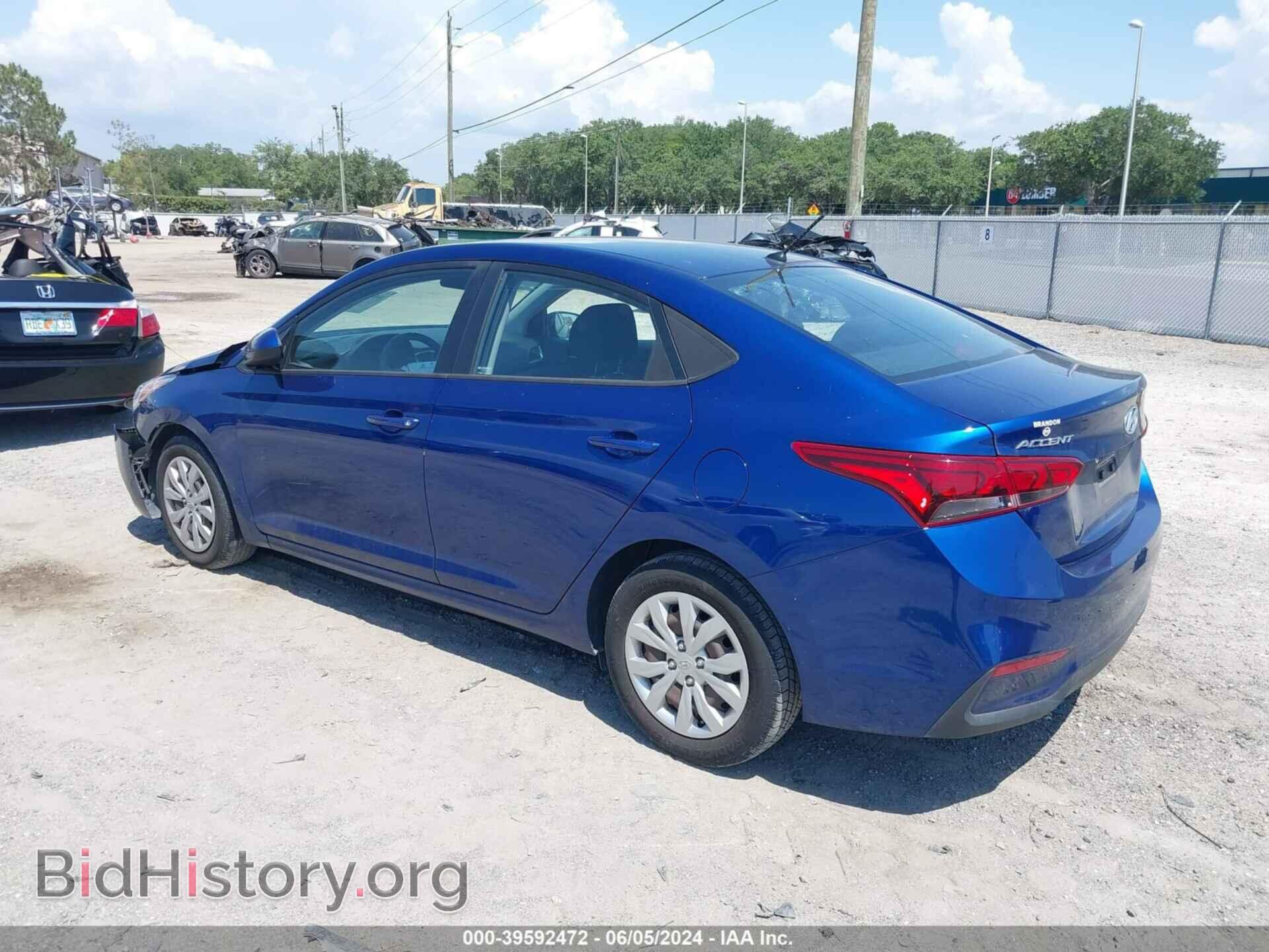2020 HYUNDAI ACCENT - VIN: 3KPC24A62LE114501 - Фото 3