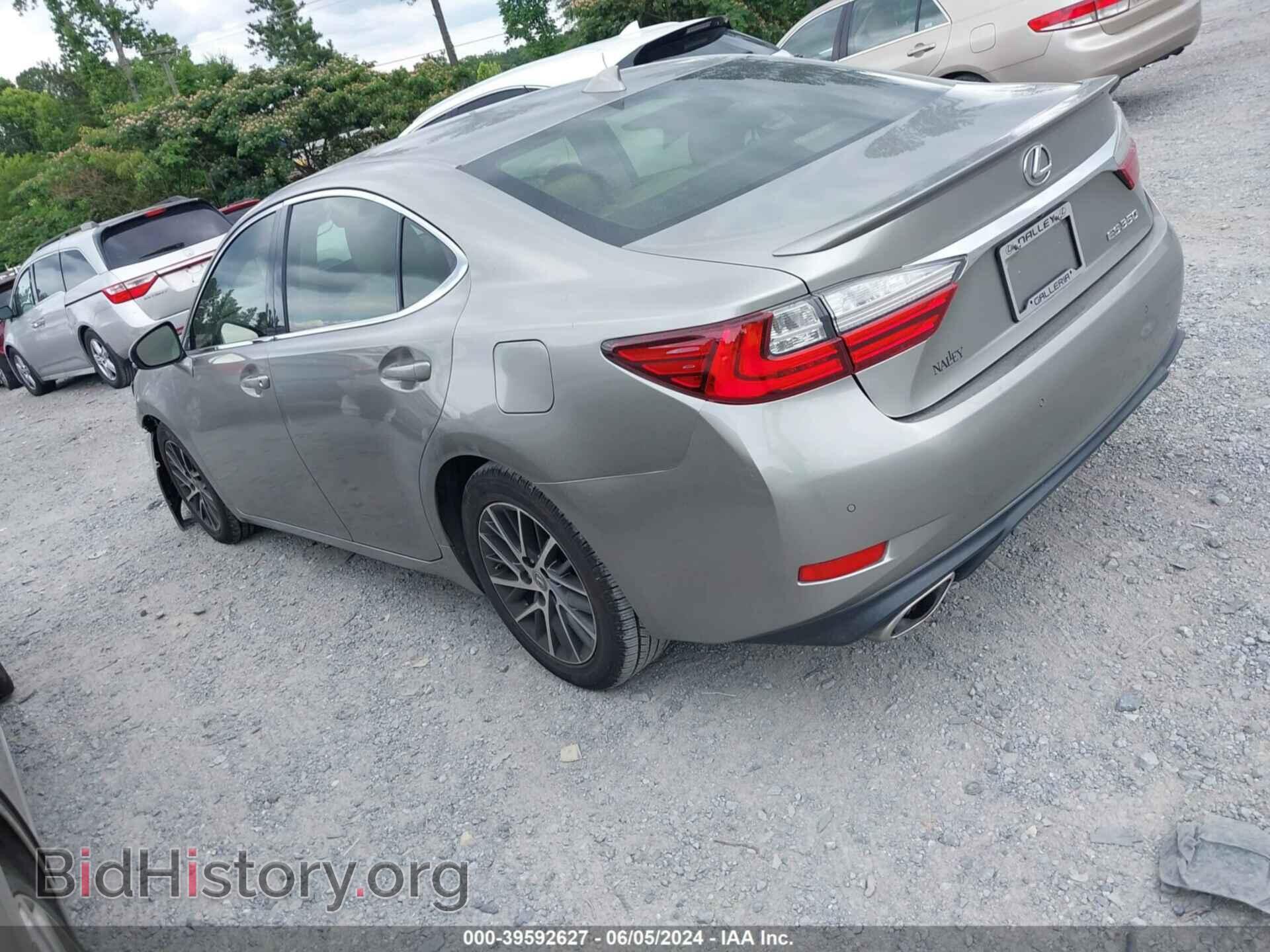 2016 LEXUS ES 350 - VIN: JTHBK1GG3G2231290 - Фото 3