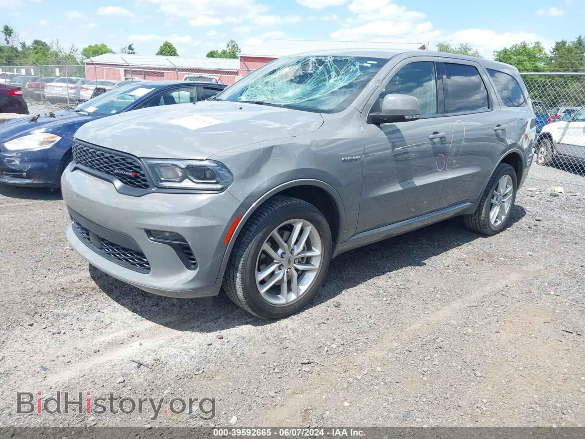 2022 DODGE DURANGO - VIN: 1C4RDJDG7NC183010 - Фото 2