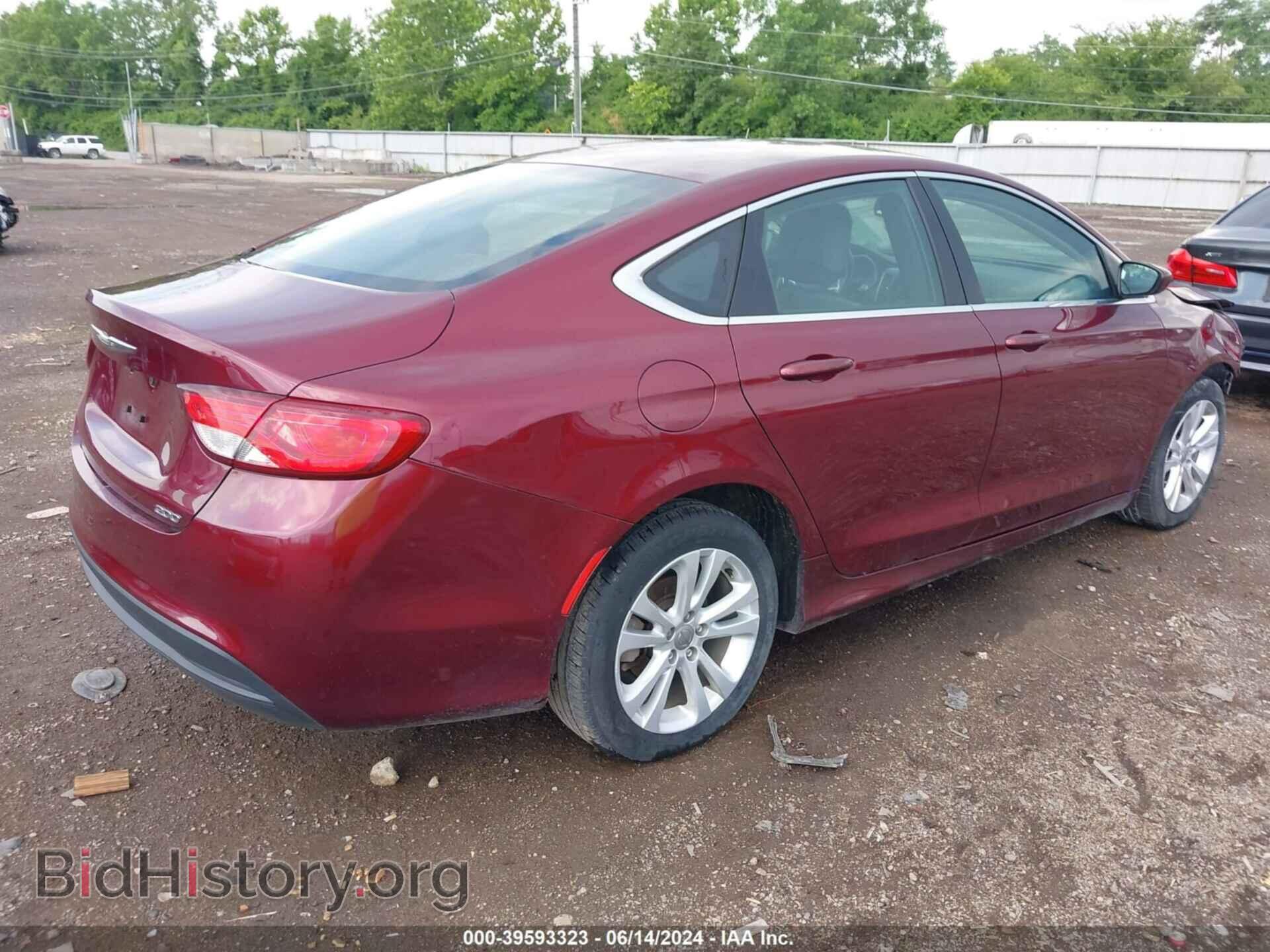 2016 CHRYSLER 200 - VIN: 1C3CCCFB6GN181895 - Фото 4
