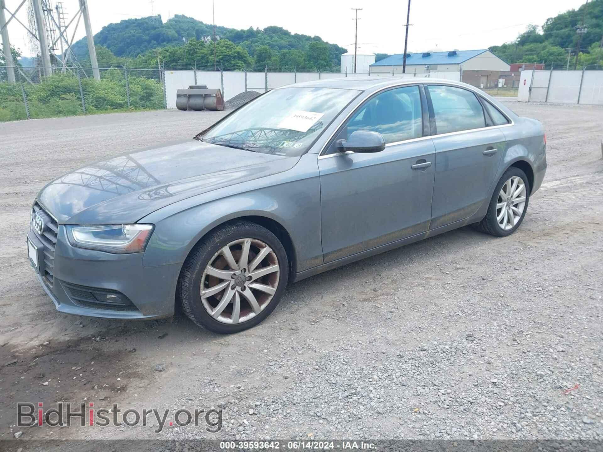 2013 AUDI A4 - VIN: WAUHFAFL9DN016809 - Фото 2