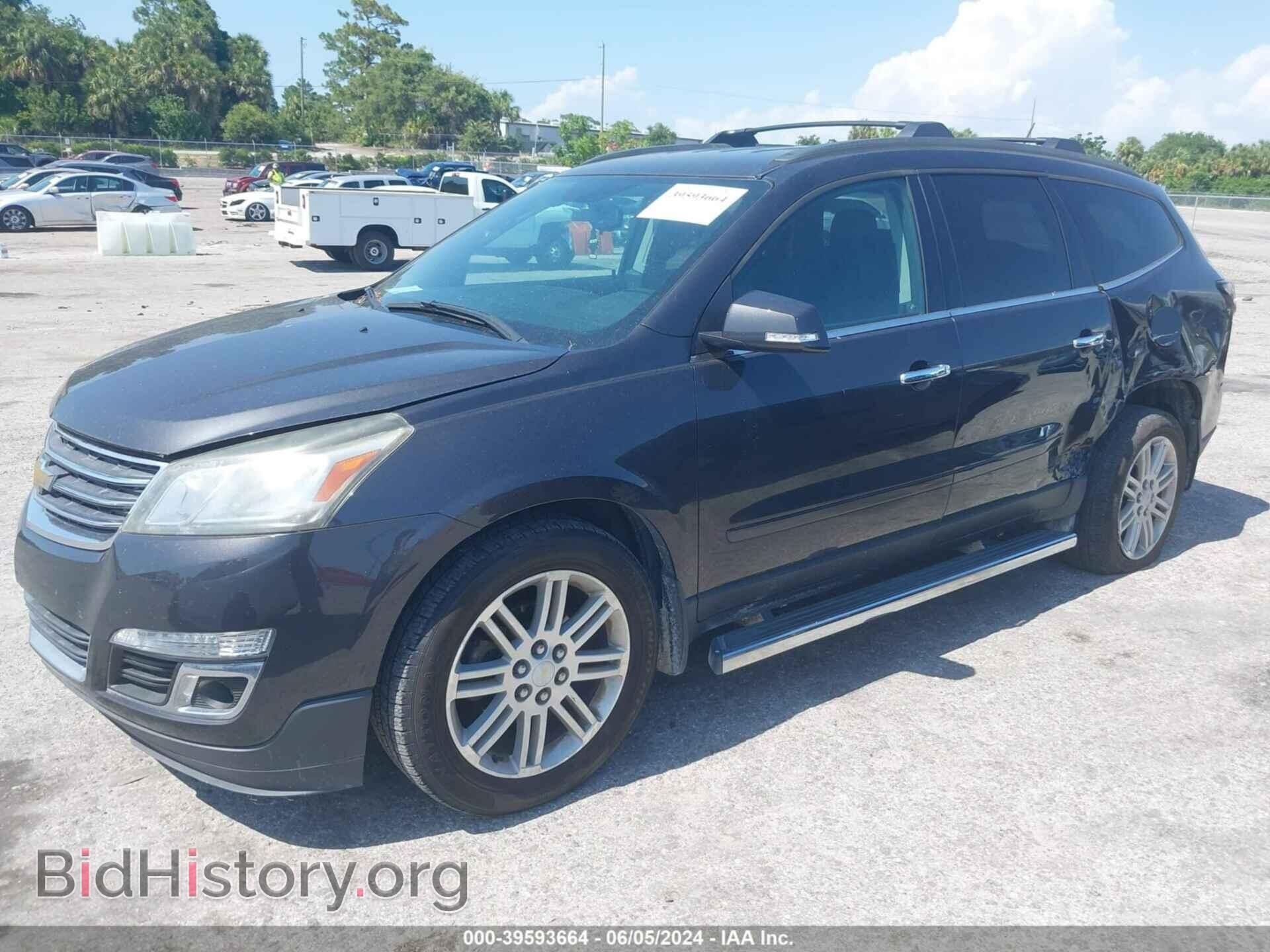 2015 CHEVROLET TRAVERSE - VIN: 1GNKRGKD5FJ351293 - Фото 2
