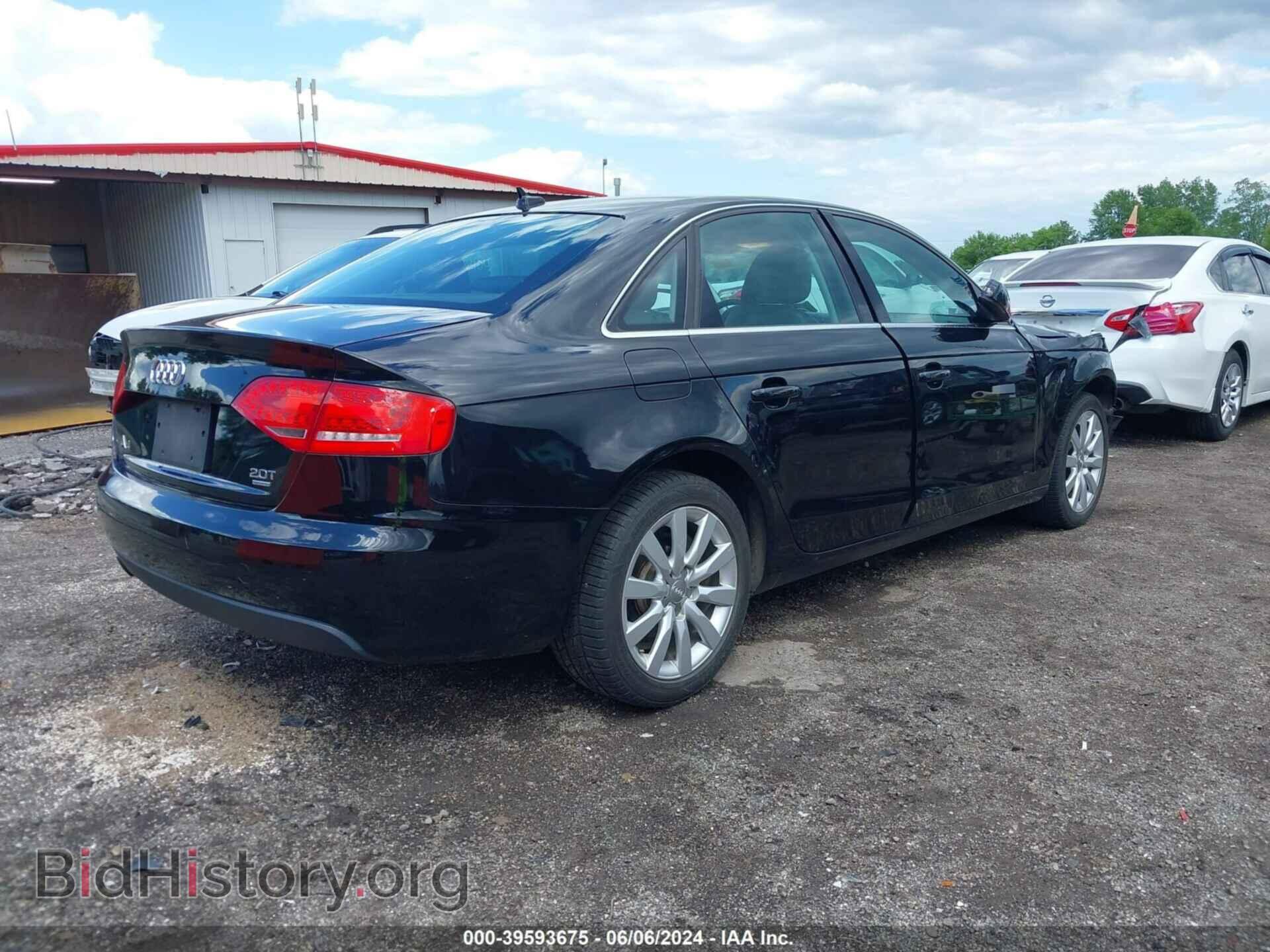2011 AUDI A4 - VIN: WAUFFAFL4BN009657 - Фото 4
