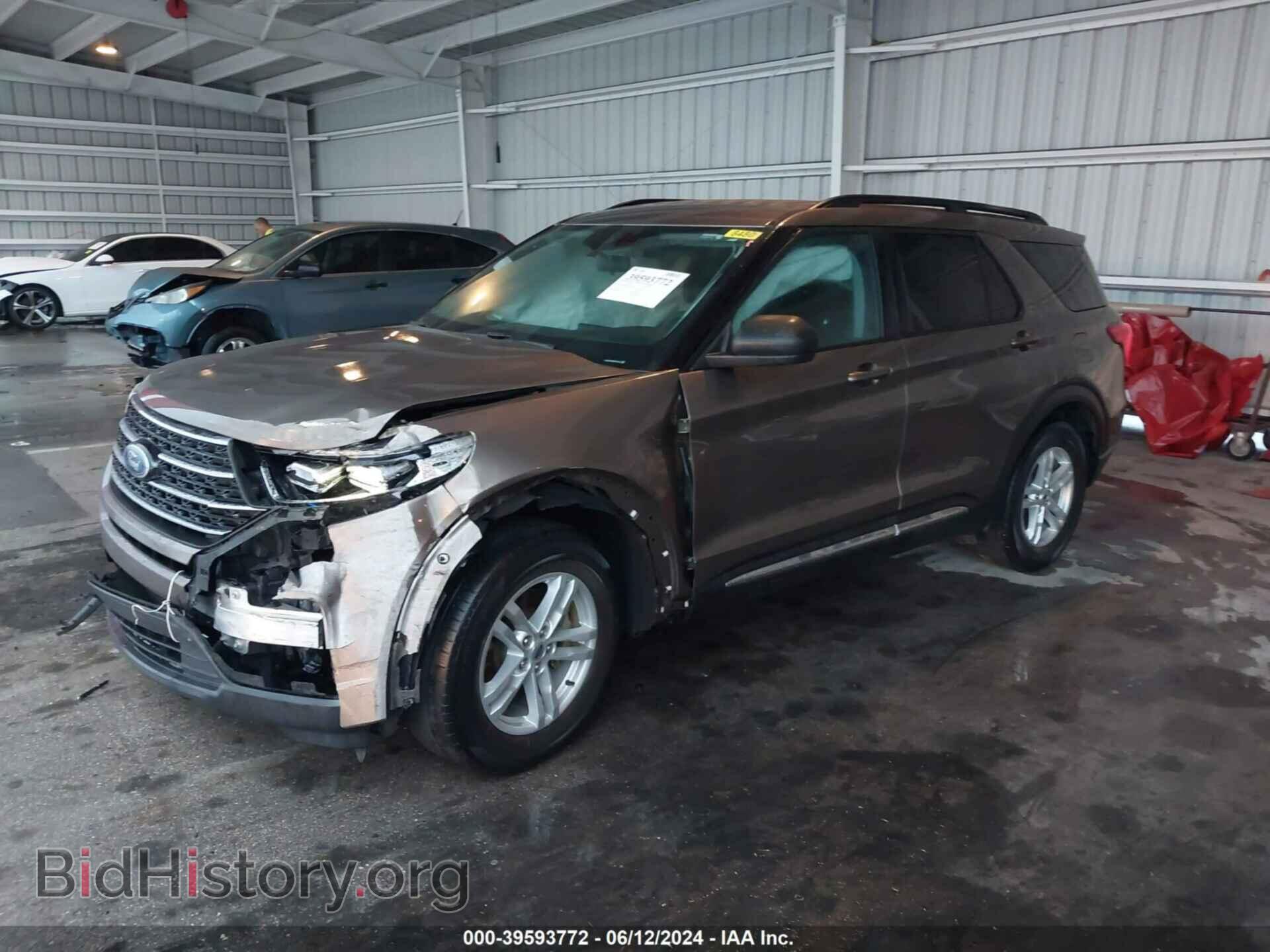 2021 FORD EXPLORER - VIN: 1FMSK7DH0MGB12401 - Фото 2
