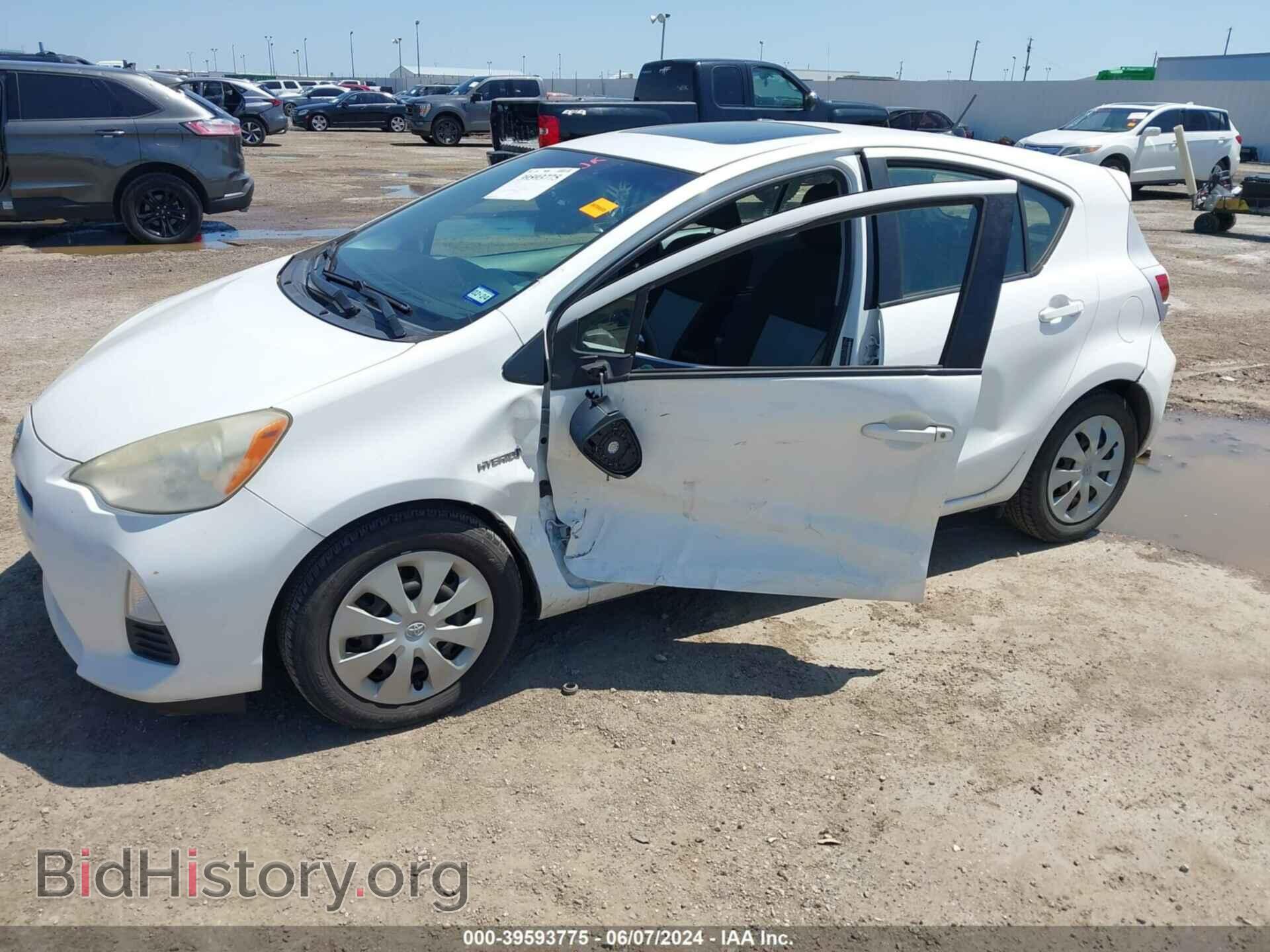 2012 TOYOTA PRIUS C - VIN: JTDKDTB38C1002437 - Фото 6