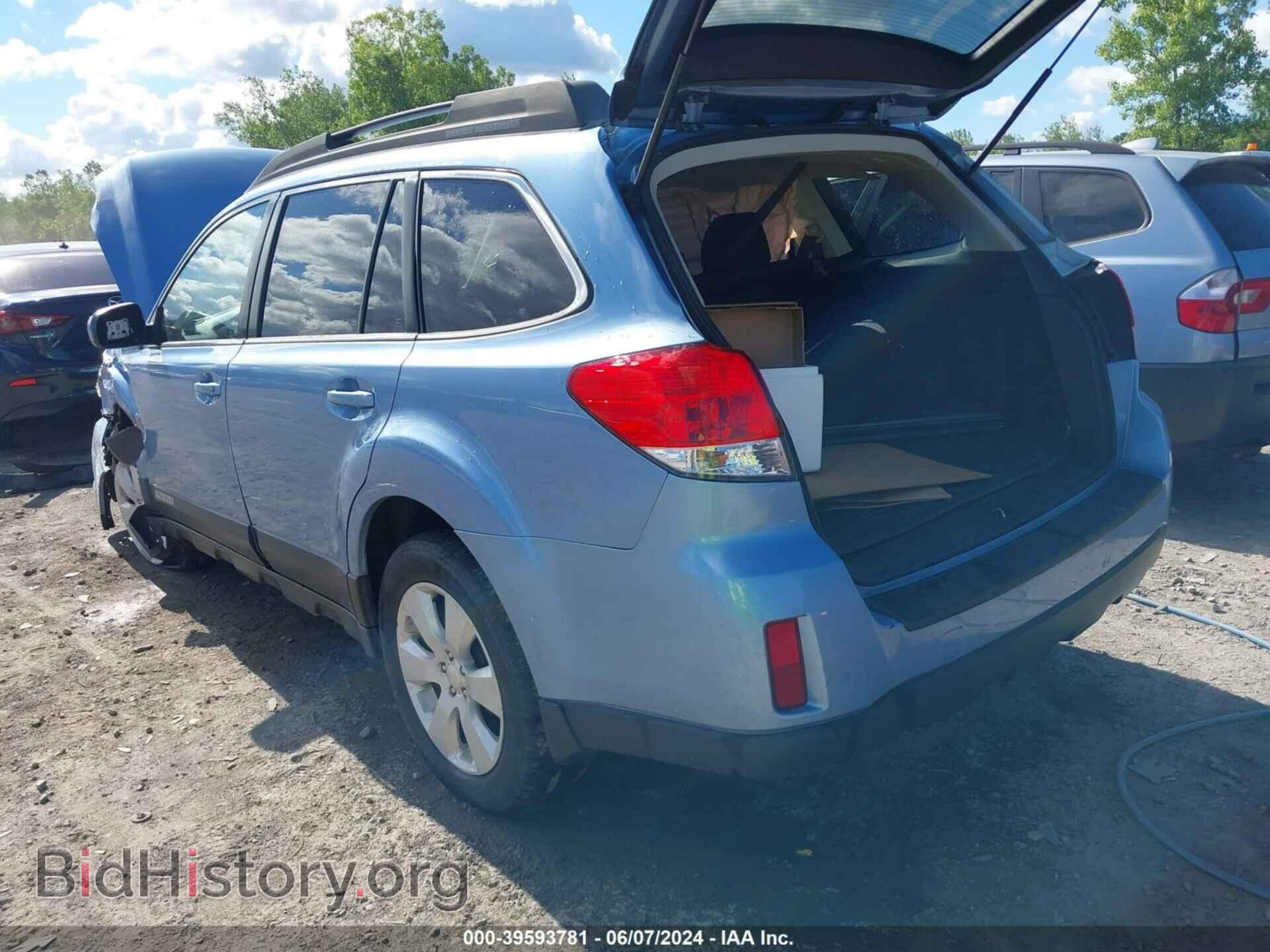 2012 SUBARU OUTBACK - VIN: 4S4BRCCC4C3259661 - Фото 3