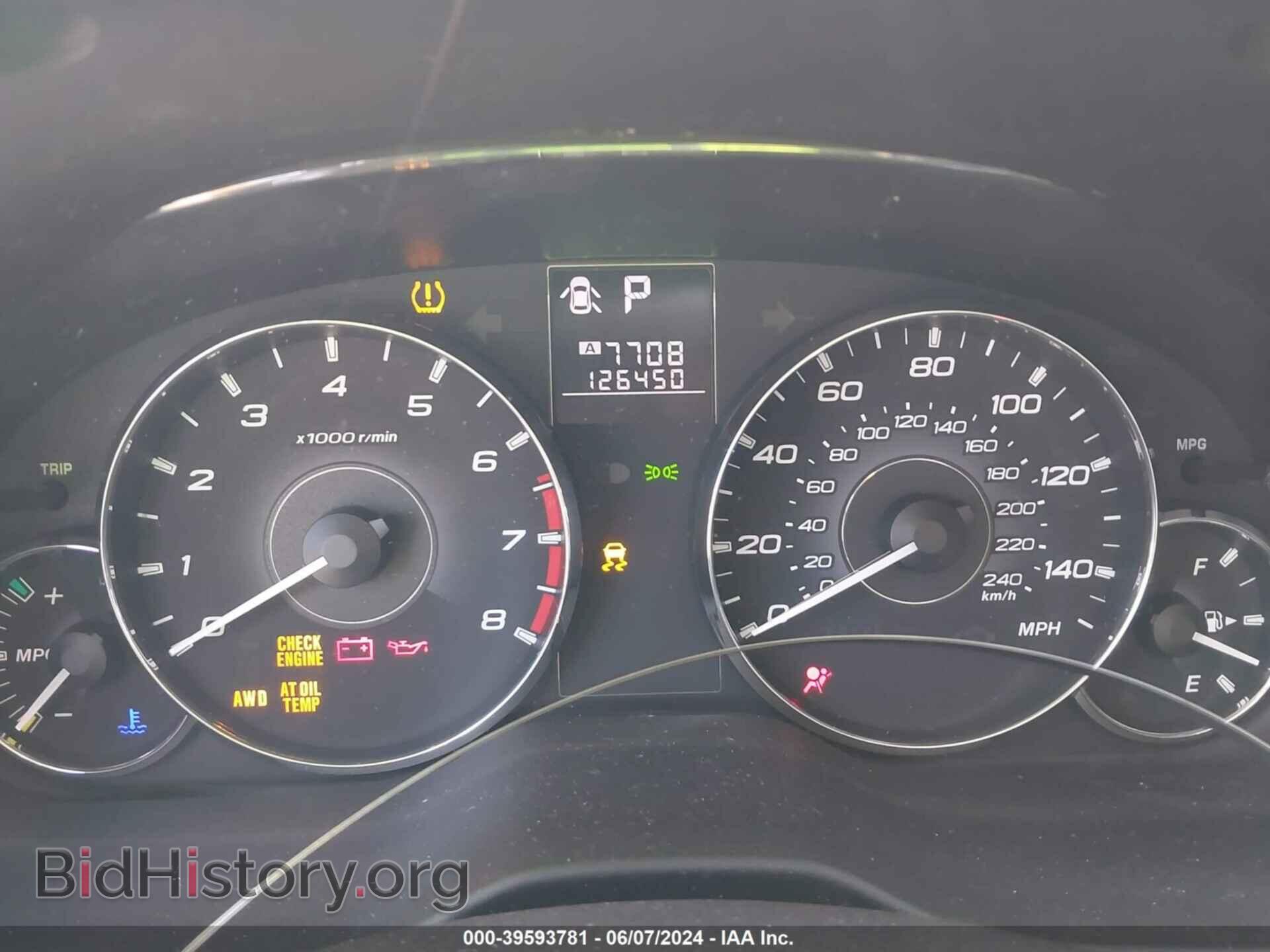 2012 SUBARU OUTBACK - VIN: 4S4BRCCC4C3259661 - Фото 7