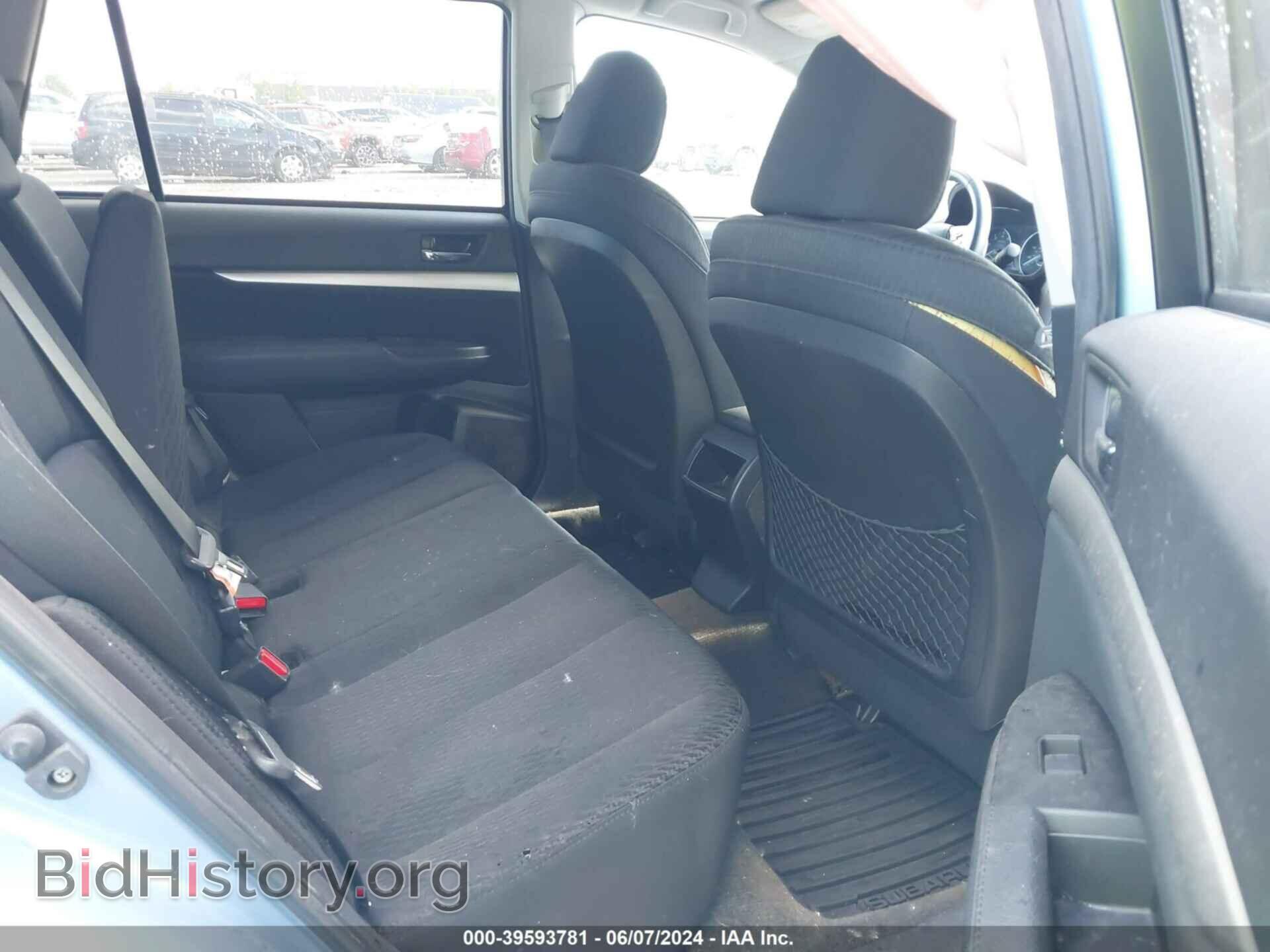 2012 SUBARU OUTBACK - VIN: 4S4BRCCC4C3259661 - Фото 8