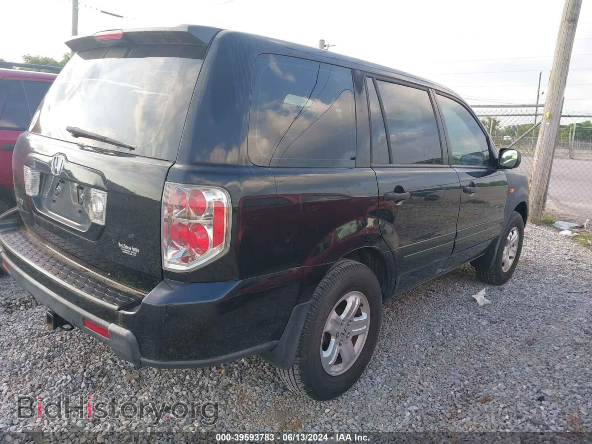 2006 HONDA PILOT - VIN: 5FNYF28176B037695 - Фото 4