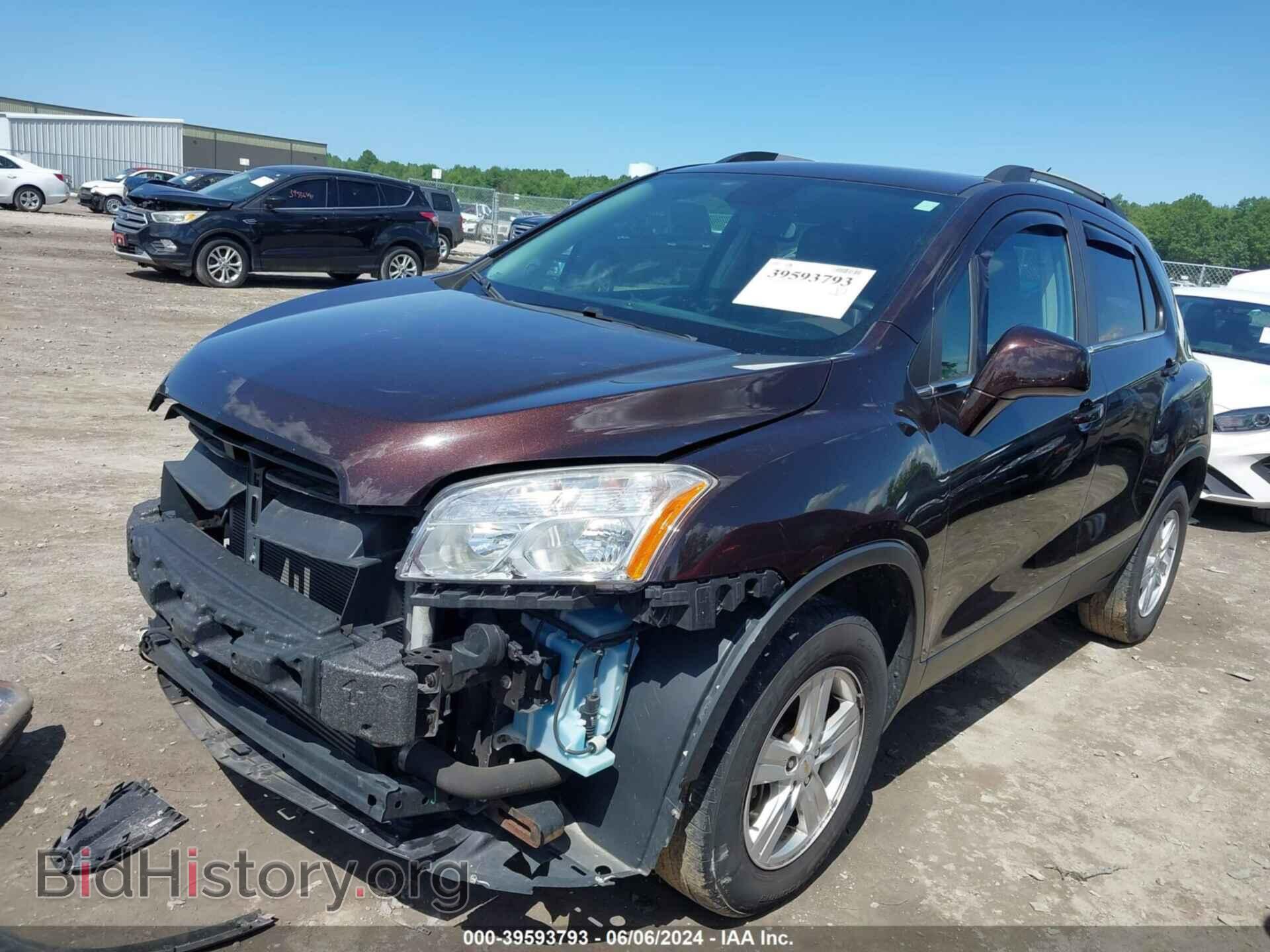 2016 CHEVROLET TRAX - VIN: KL7CJPSB1GB527199 - Фото 2