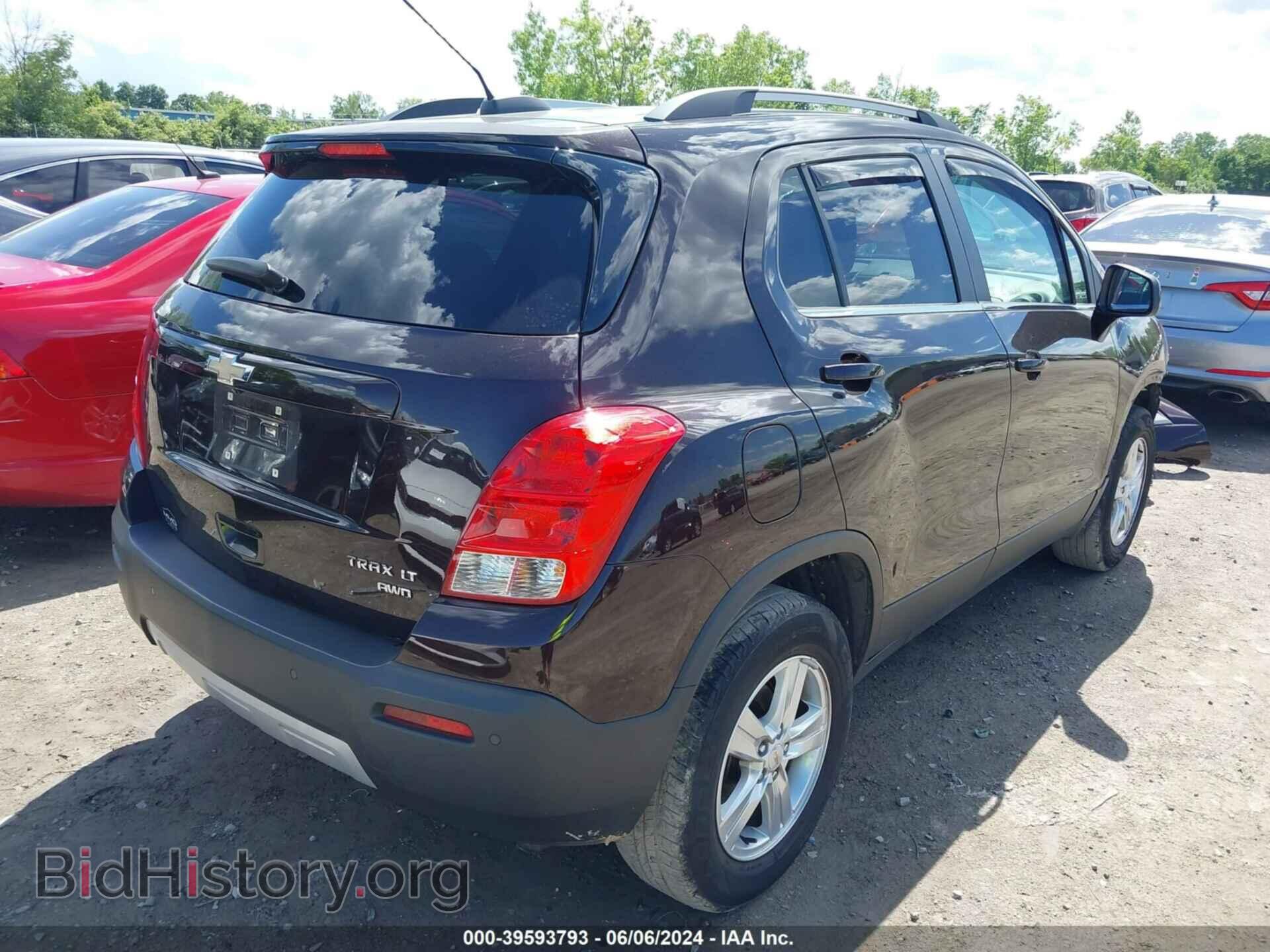 2016 CHEVROLET TRAX - VIN: KL7CJPSB1GB527199 - Фото 4