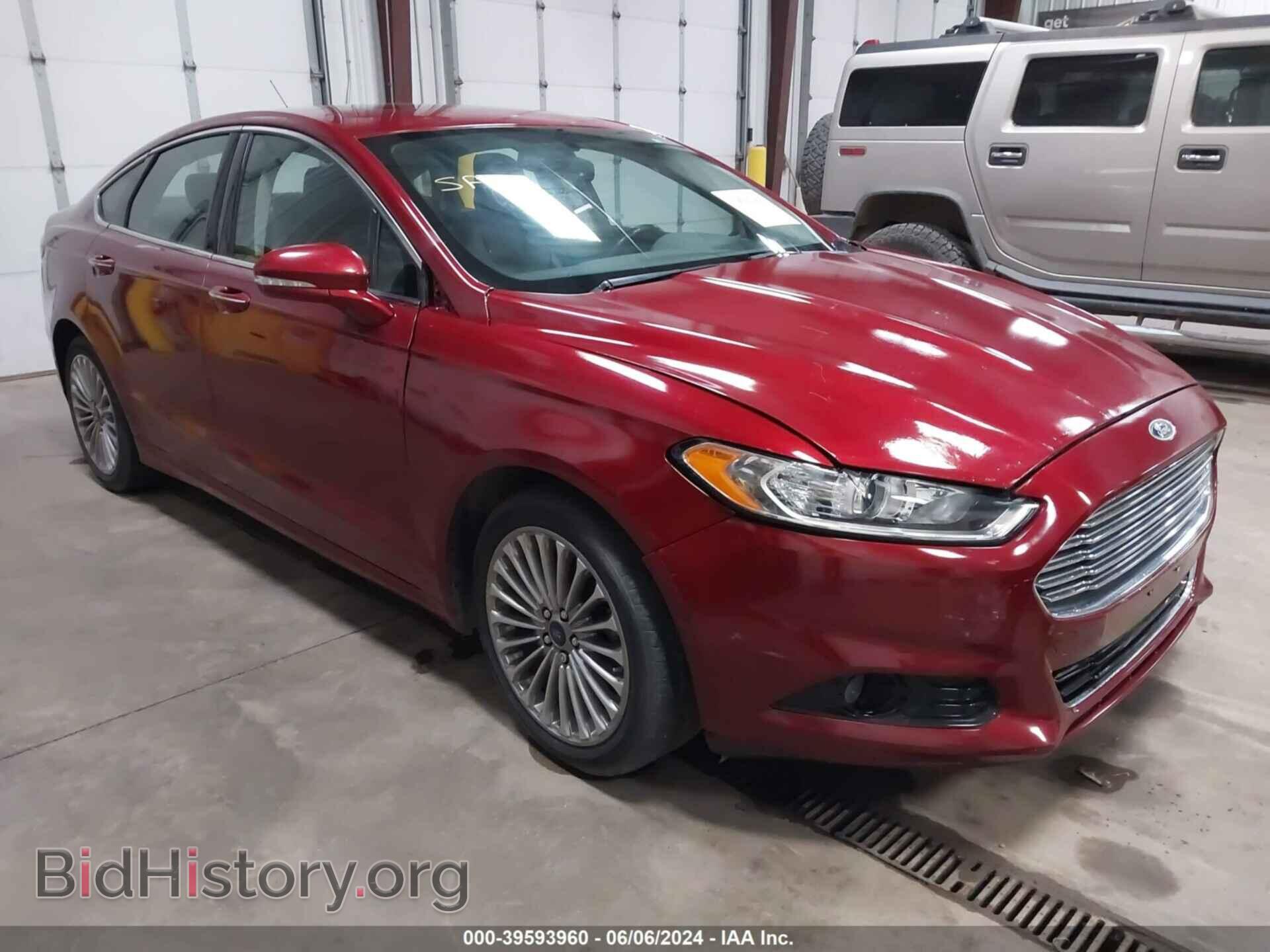 Фотография 3FA6P0K93DR215465 - FORD FUSION 2013