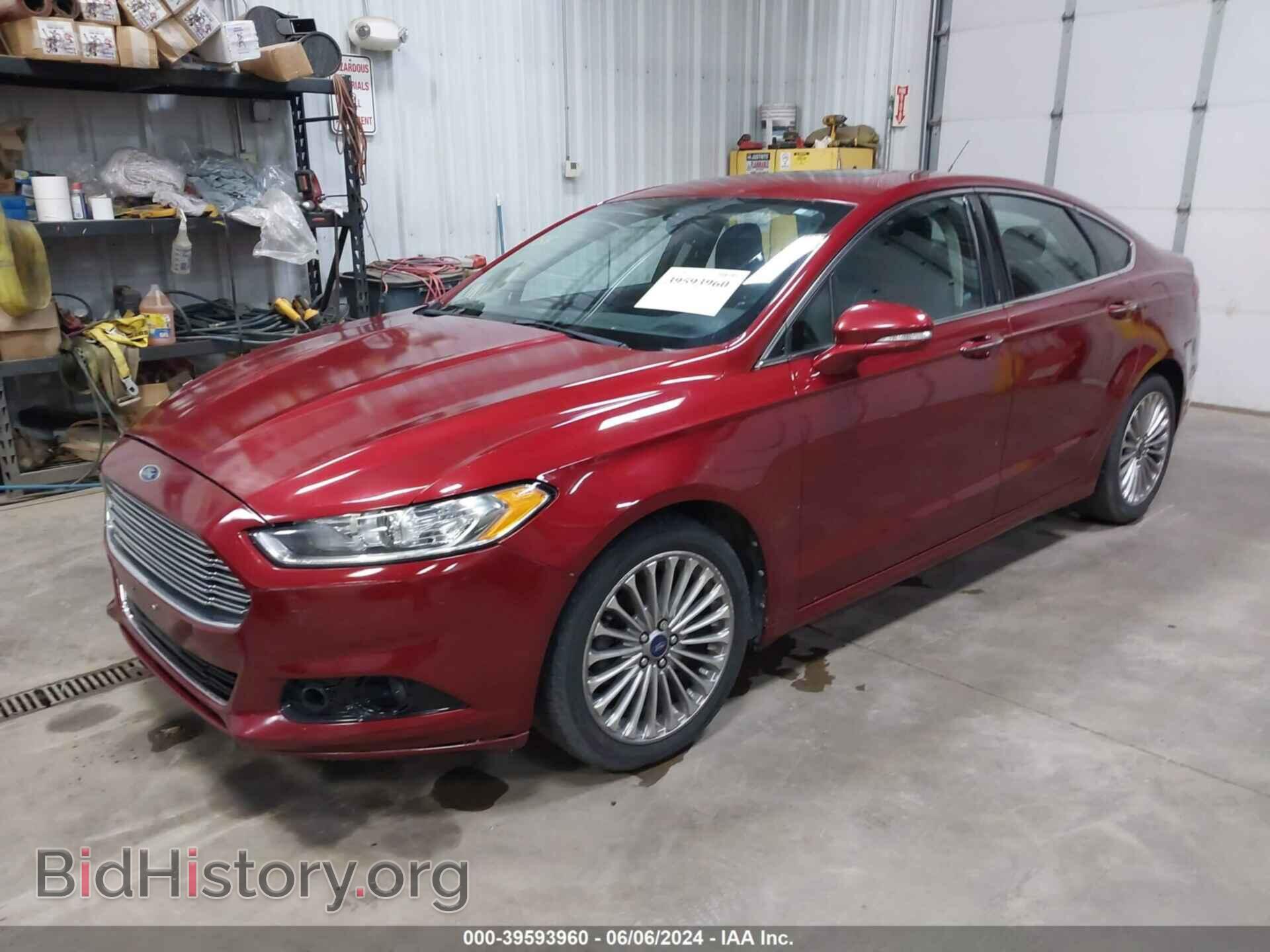 2013 FORD FUSION - VIN: 3FA6P0K93DR215465 - Фото 2