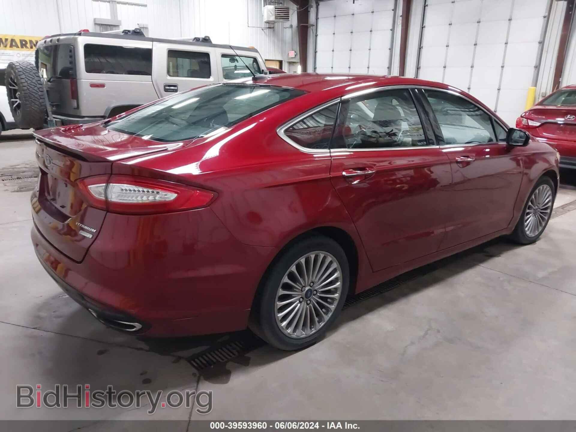 2013 FORD FUSION - VIN: 3FA6P0K93DR215465 - Фото 4