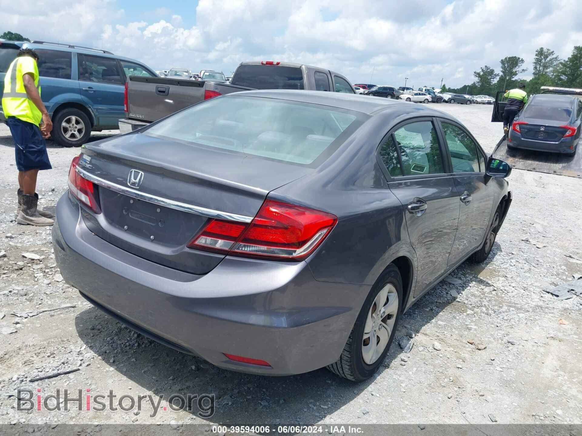 2015 HONDA CIVIC - VIN: 19XFB2F53FE063452 - Фото 4