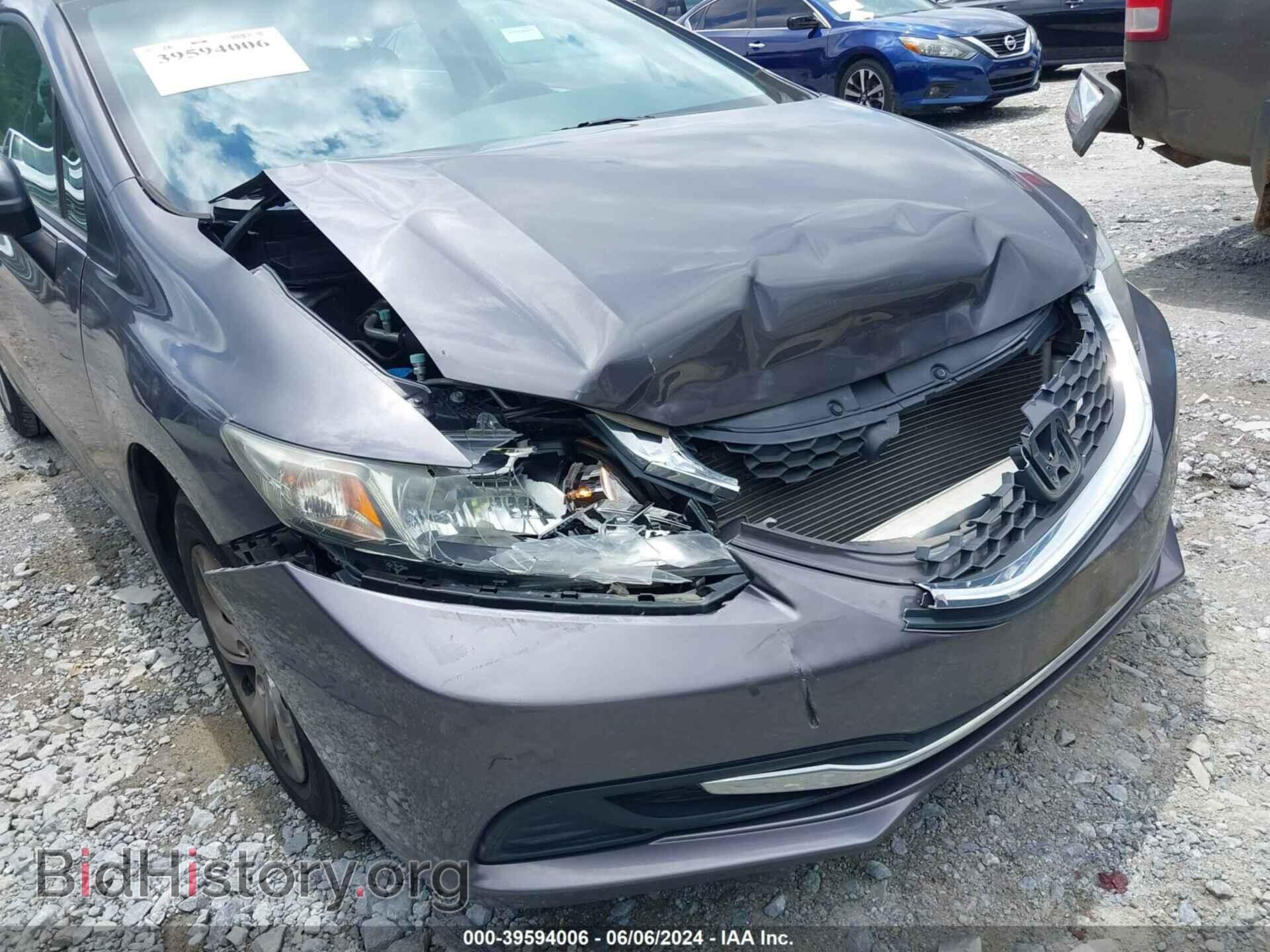 2015 HONDA CIVIC - VIN: 19XFB2F53FE063452 - Фото 6