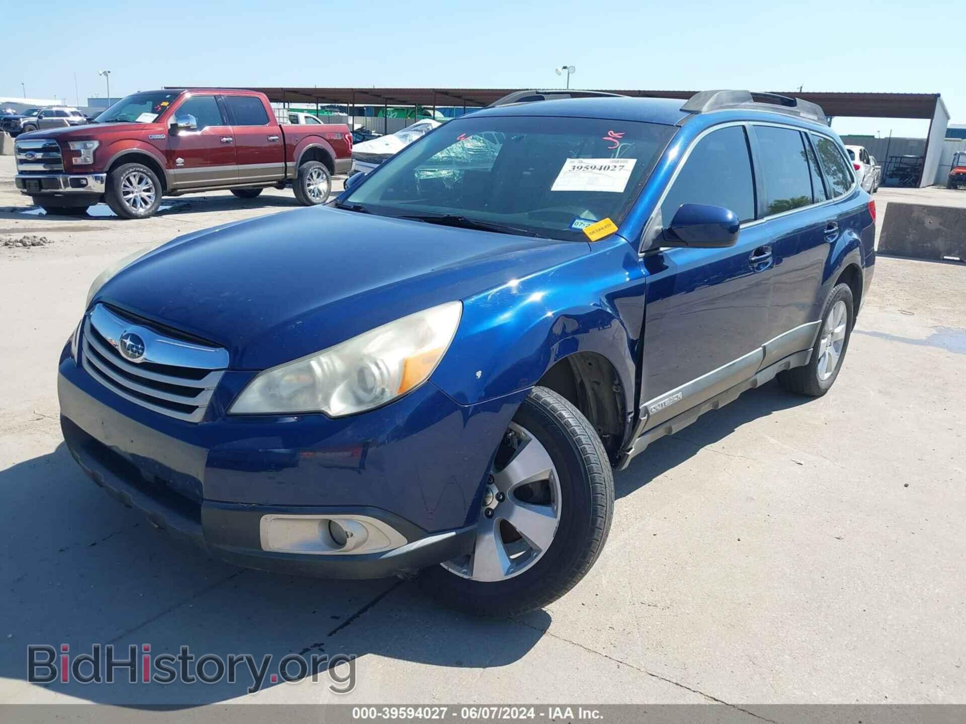 2011 SUBARU OUTBACK - VIN: 4S4BRCFC1B3342541 - Фото 2