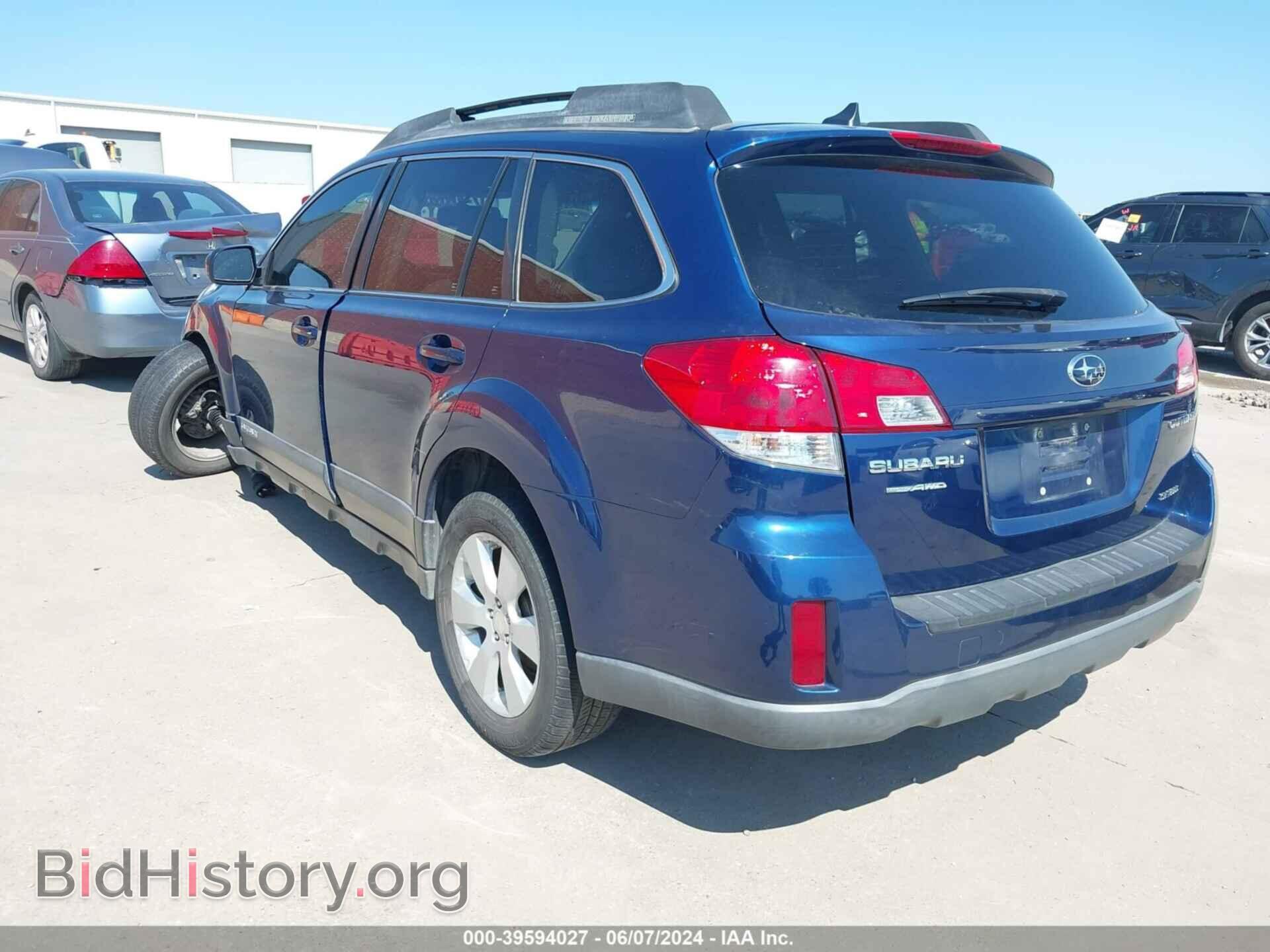 2011 SUBARU OUTBACK - VIN: 4S4BRCFC1B3342541 - Фото 3
