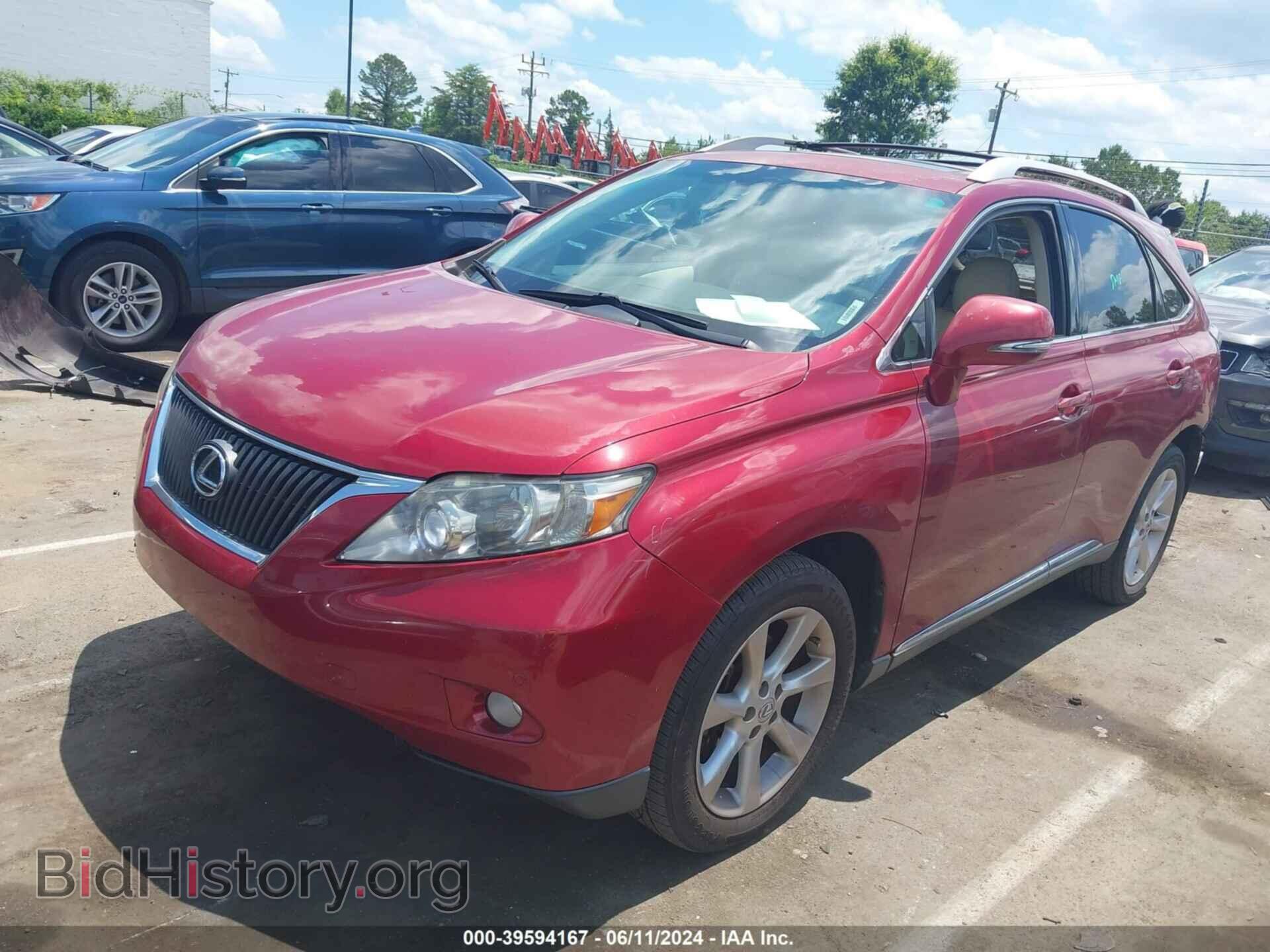 2011 LEXUS RX 350 - VIN: 2T2ZK1BAXBC048140 - Фото 2