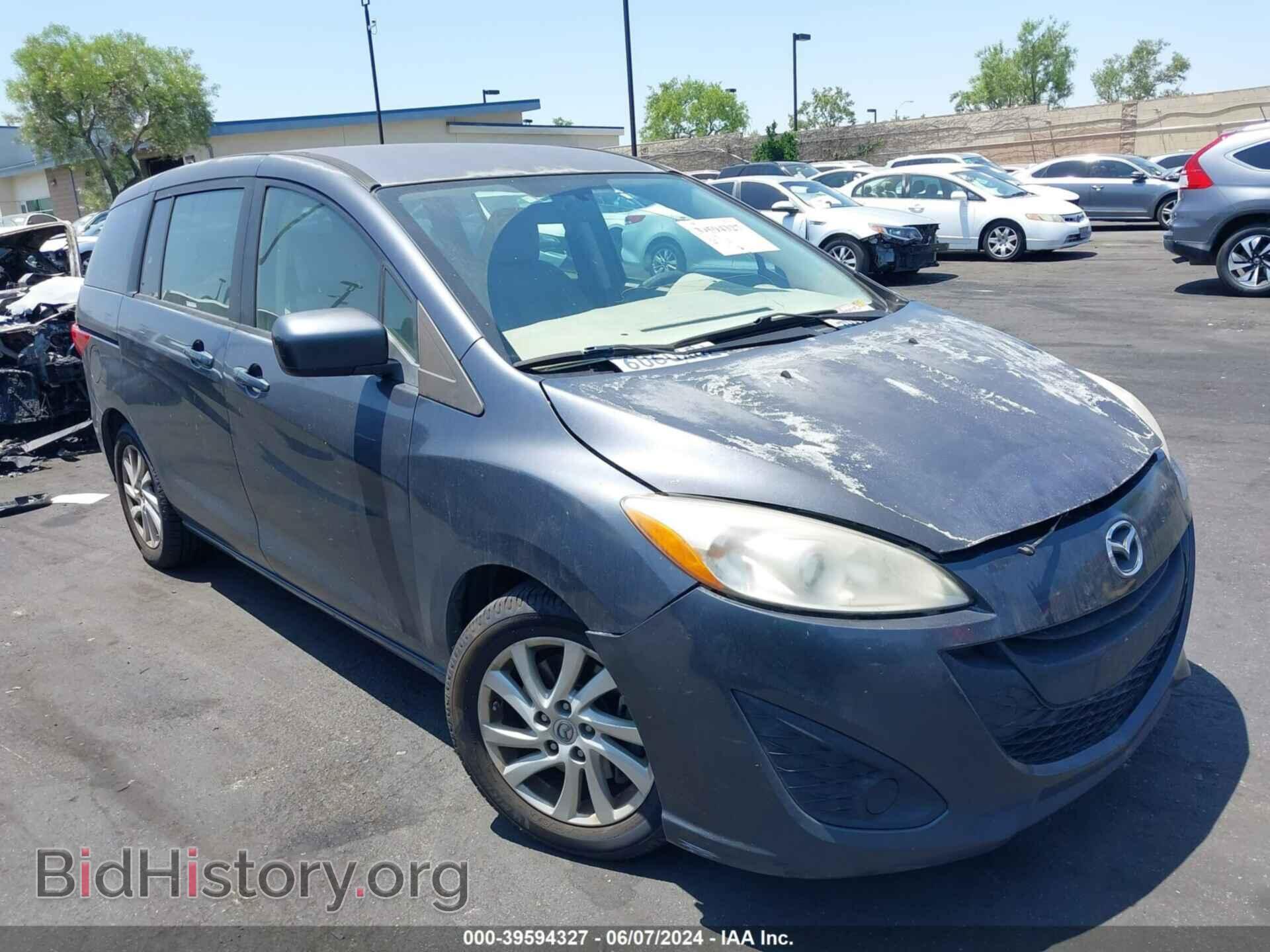 Photo JM1CW2BL3C0133760 - MAZDA MAZDA5 2012