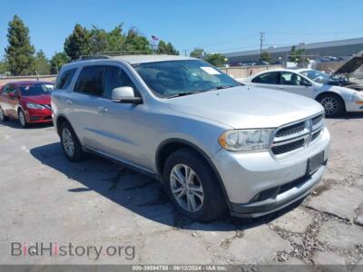 2011 Dodge DURANGO Crew, silver — VIN 1D4RD4GG2BC660325, IAAI