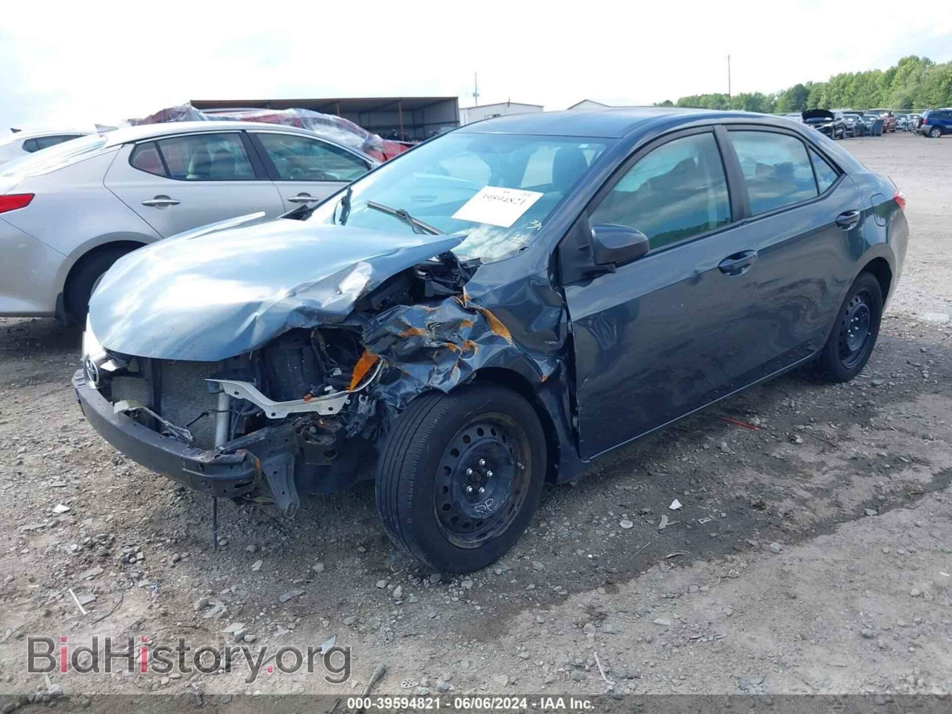 2014 TOYOTA COROLLA - VIN: 2T1BURHE9EC005793 - Фото 2
