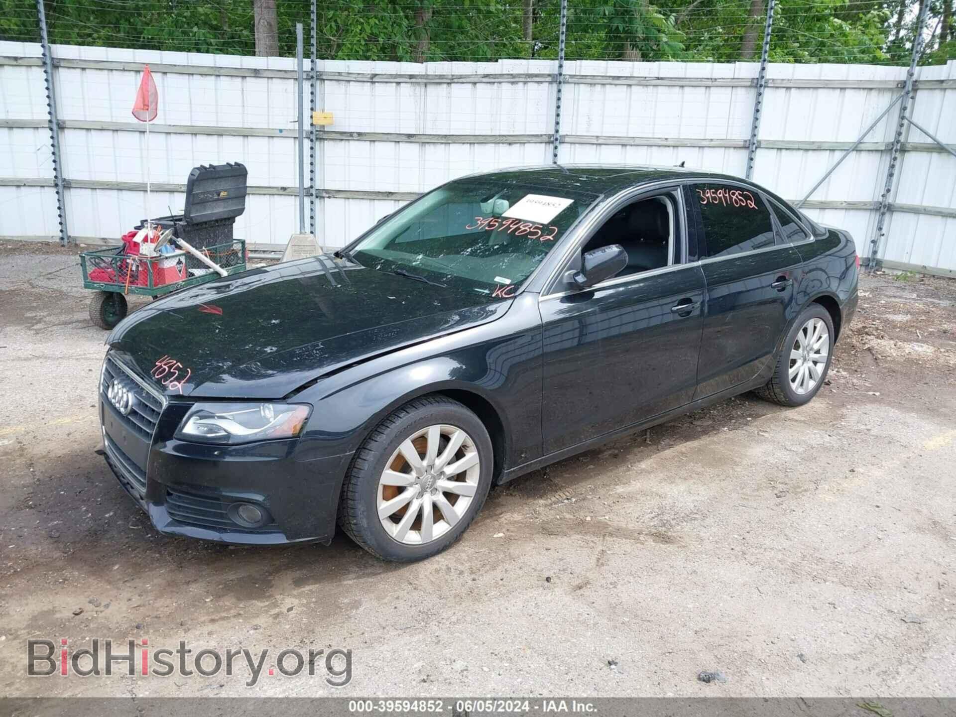 2011 AUDI A4 - VIN: WAUFFAFL6BN034172 - Фото 2